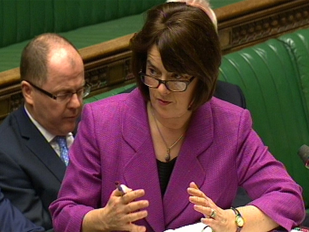 &#13;
Jane Ellison speaking to the Commons in 2015 &#13;