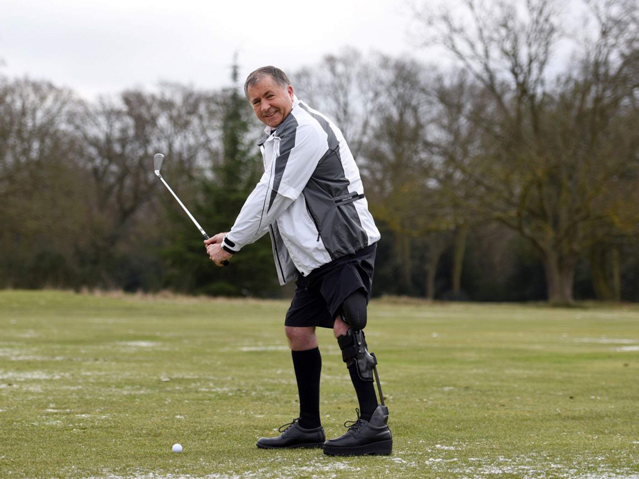 John Simpson, C-brace patient (Getty)