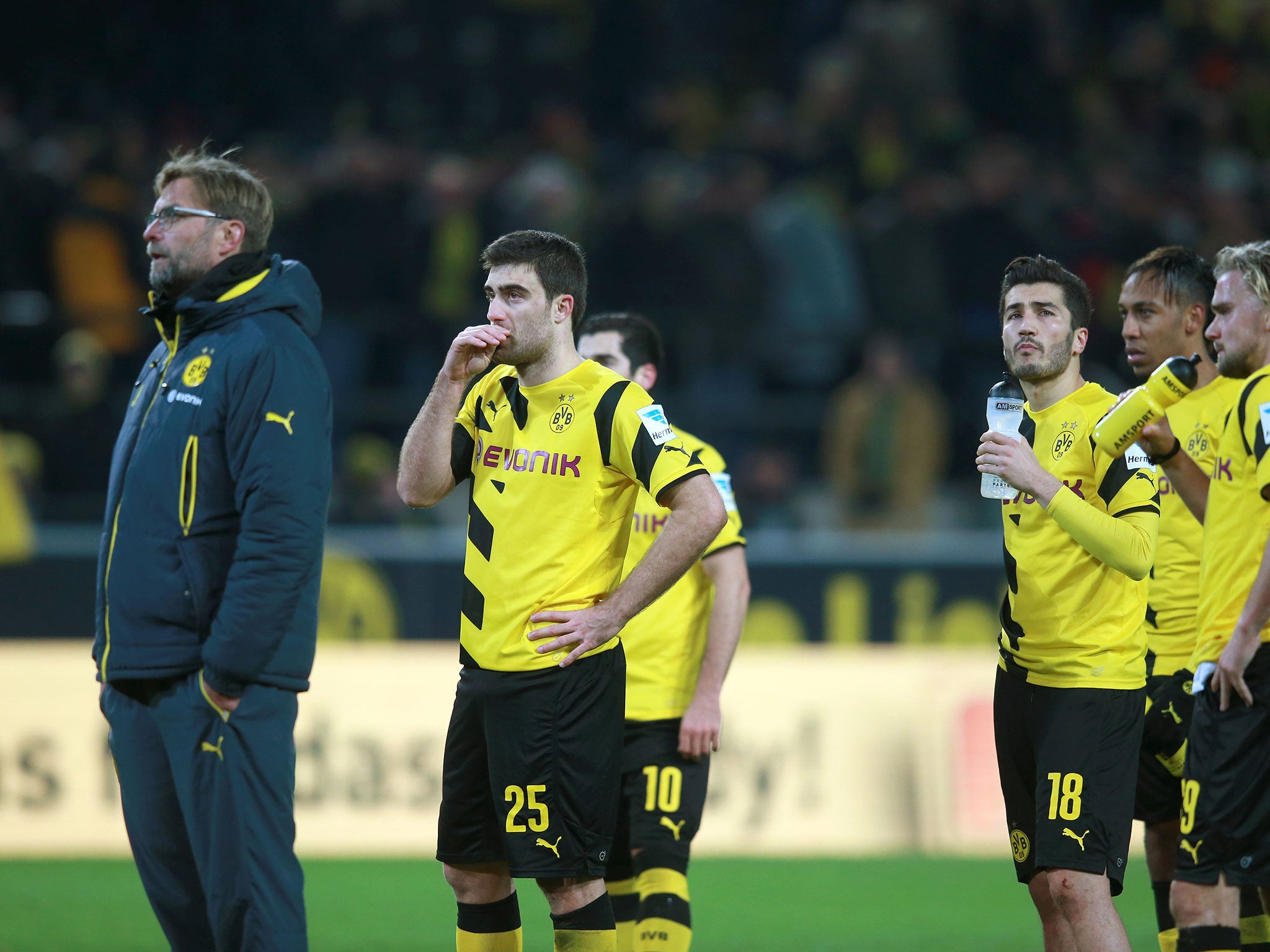 Dortmund has endured a torrid season in the Bundesliga