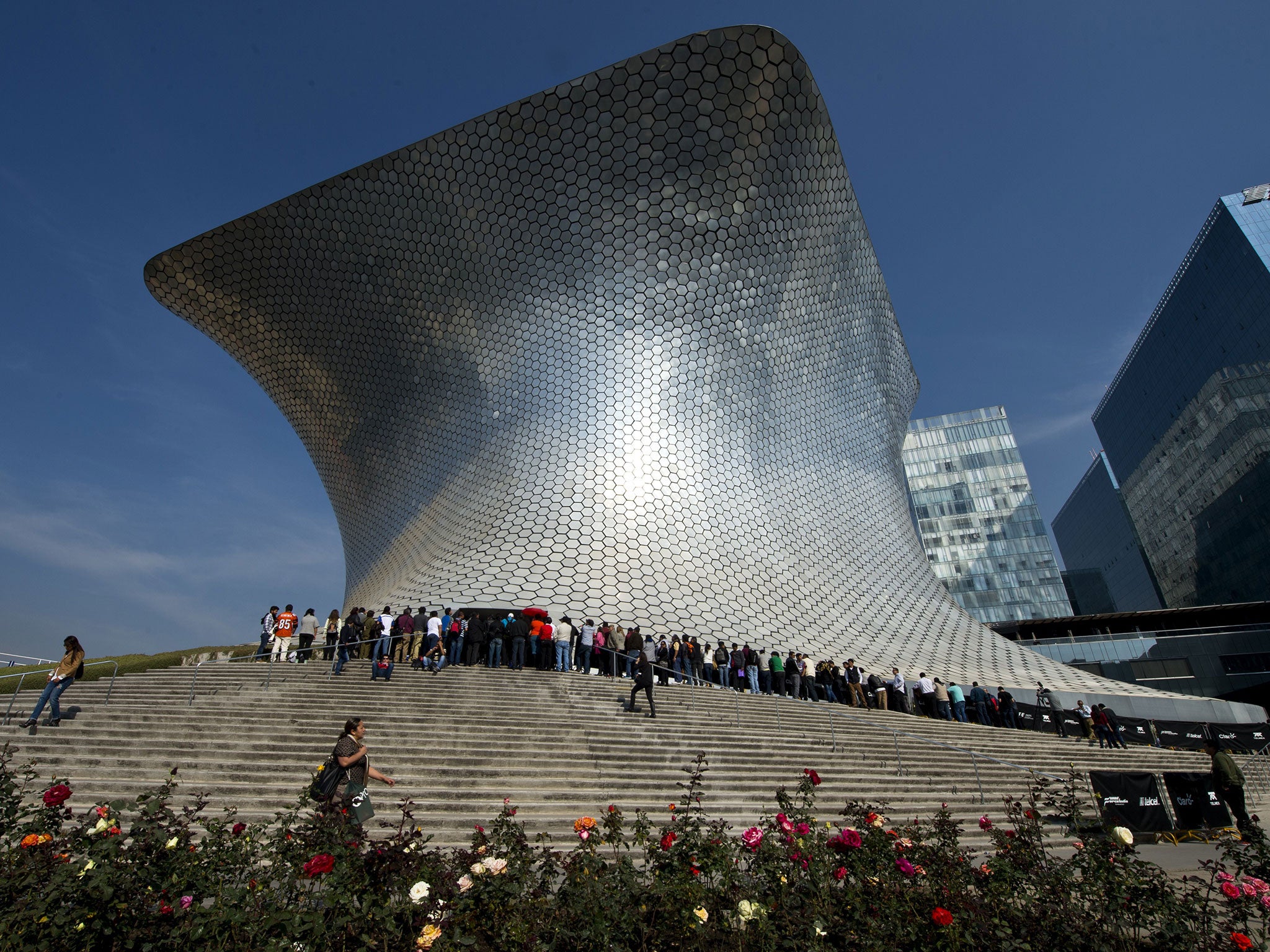 Soumaya museum in Mexico own by Carlos Slim Helu