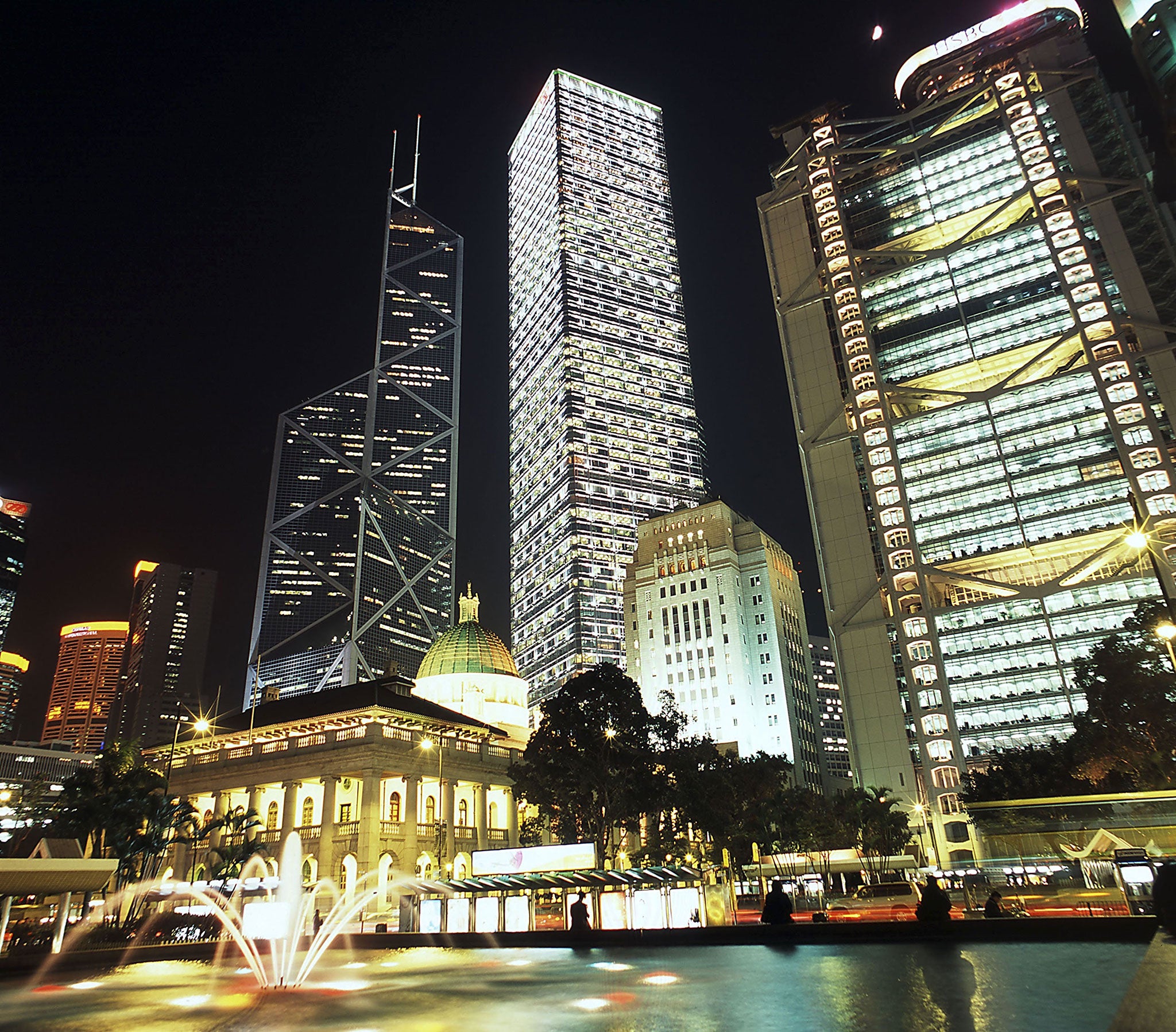 The Cheung Kong Centre in Hong Kong, owned by the Cheung Kong Group which belongs to Li Ka Shing