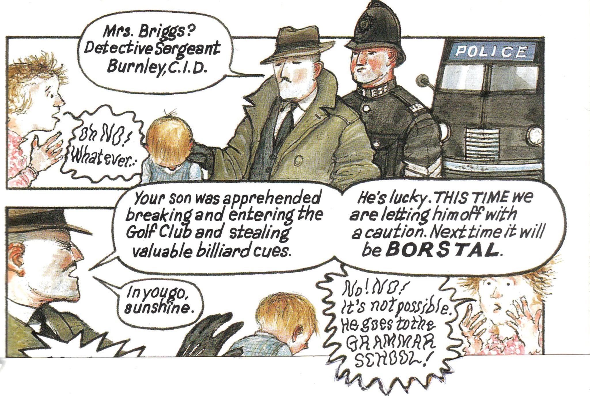 A frame from Briggs's 'Ethel &amp; Ernest' book