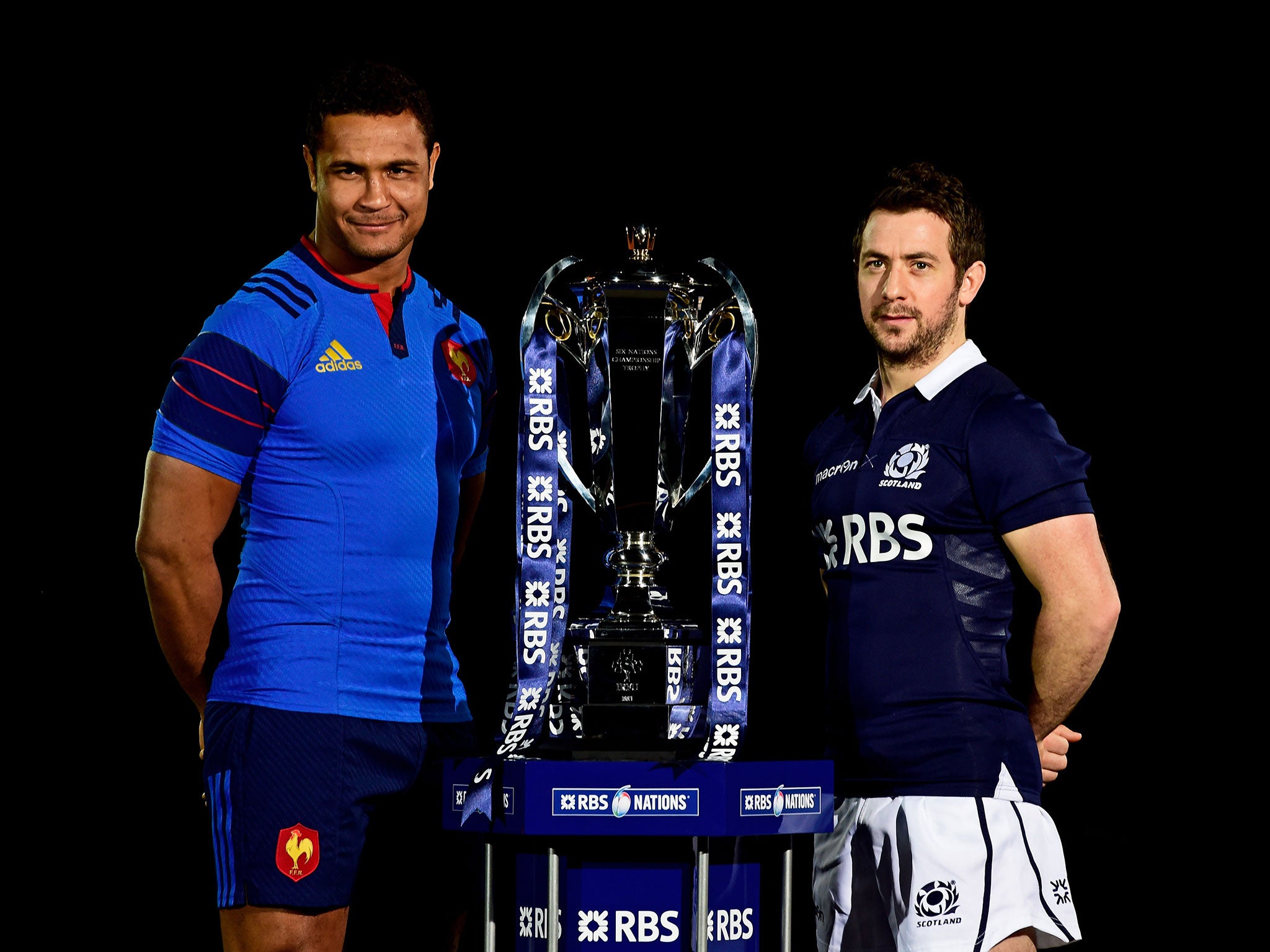 Thierry Dusautoir and Grieg Laidlaw