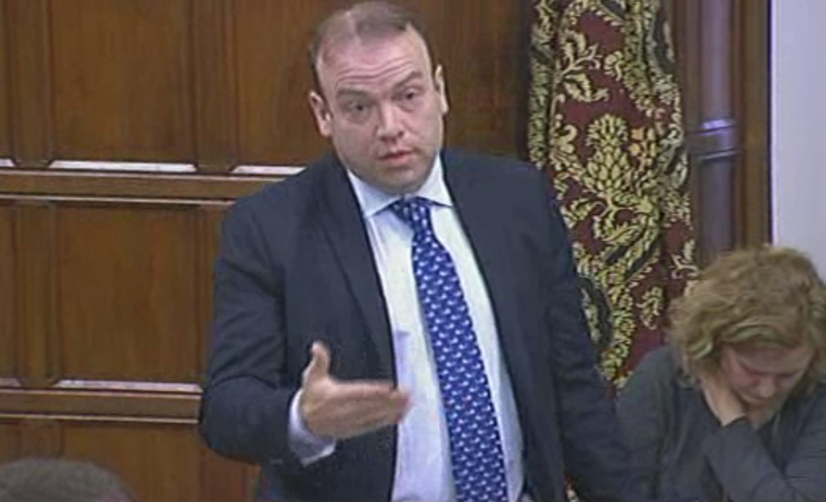 Chris Heaton-Harris was speaking in a Westminster Hall debate on poverty