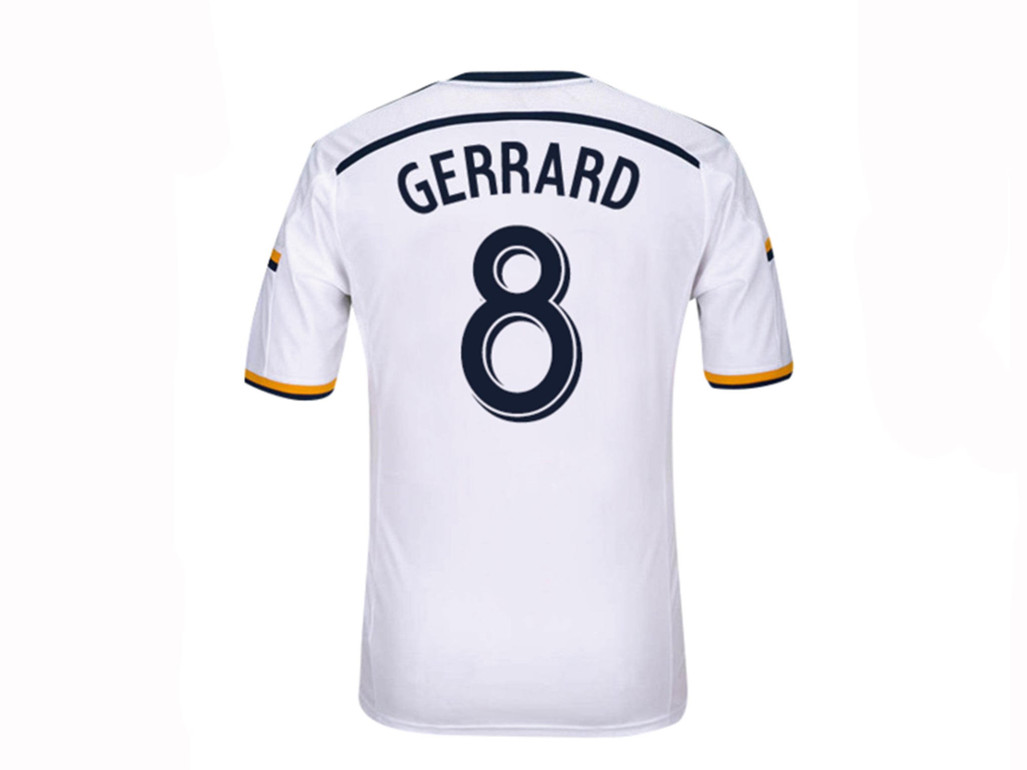 The Steven Gerrard replica shirt