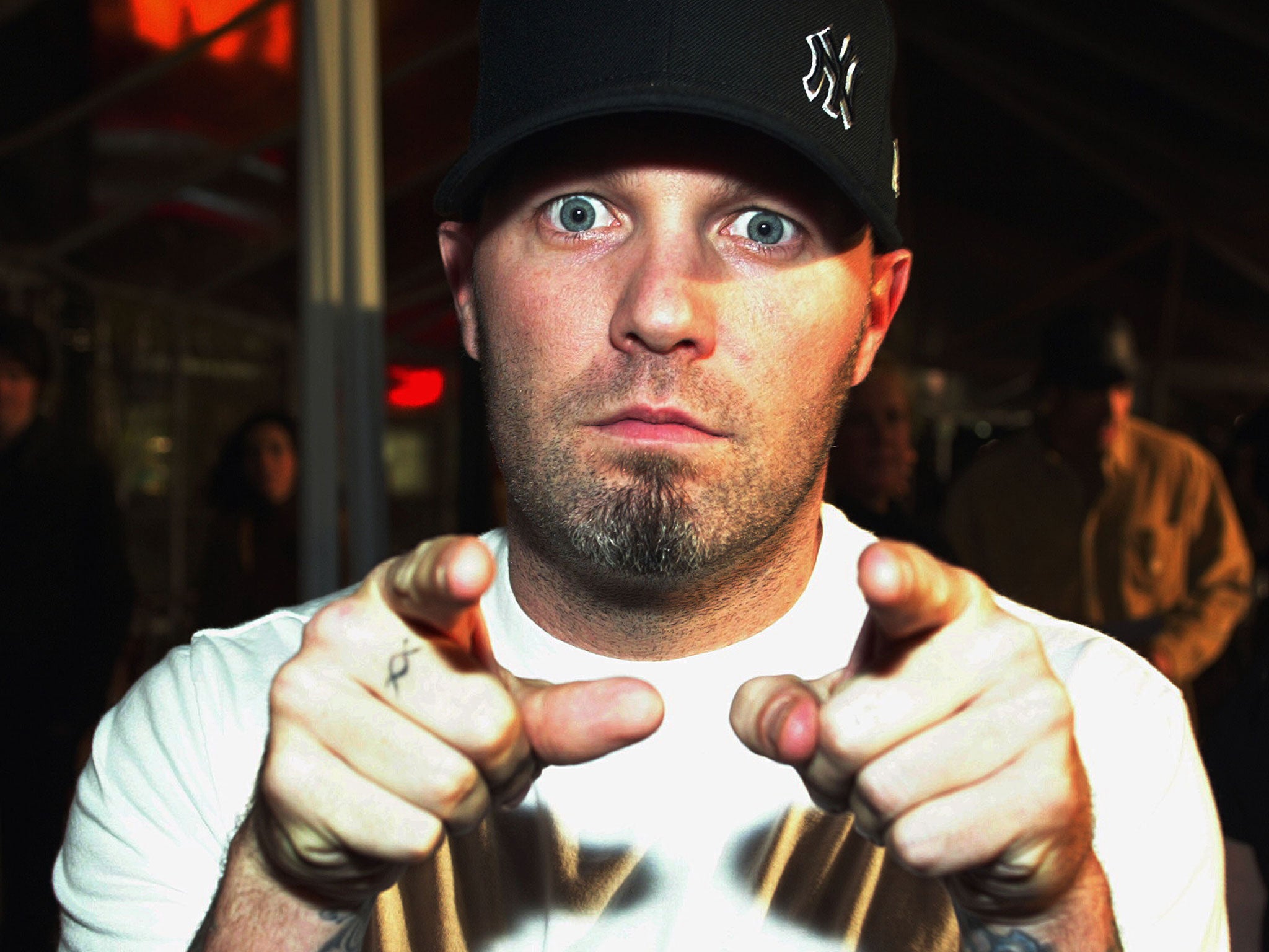 Fred Durst infiltrated a 2003 'Monsters of Rock' special (Getty)