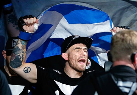 Scottish fighter Robert Whiteford