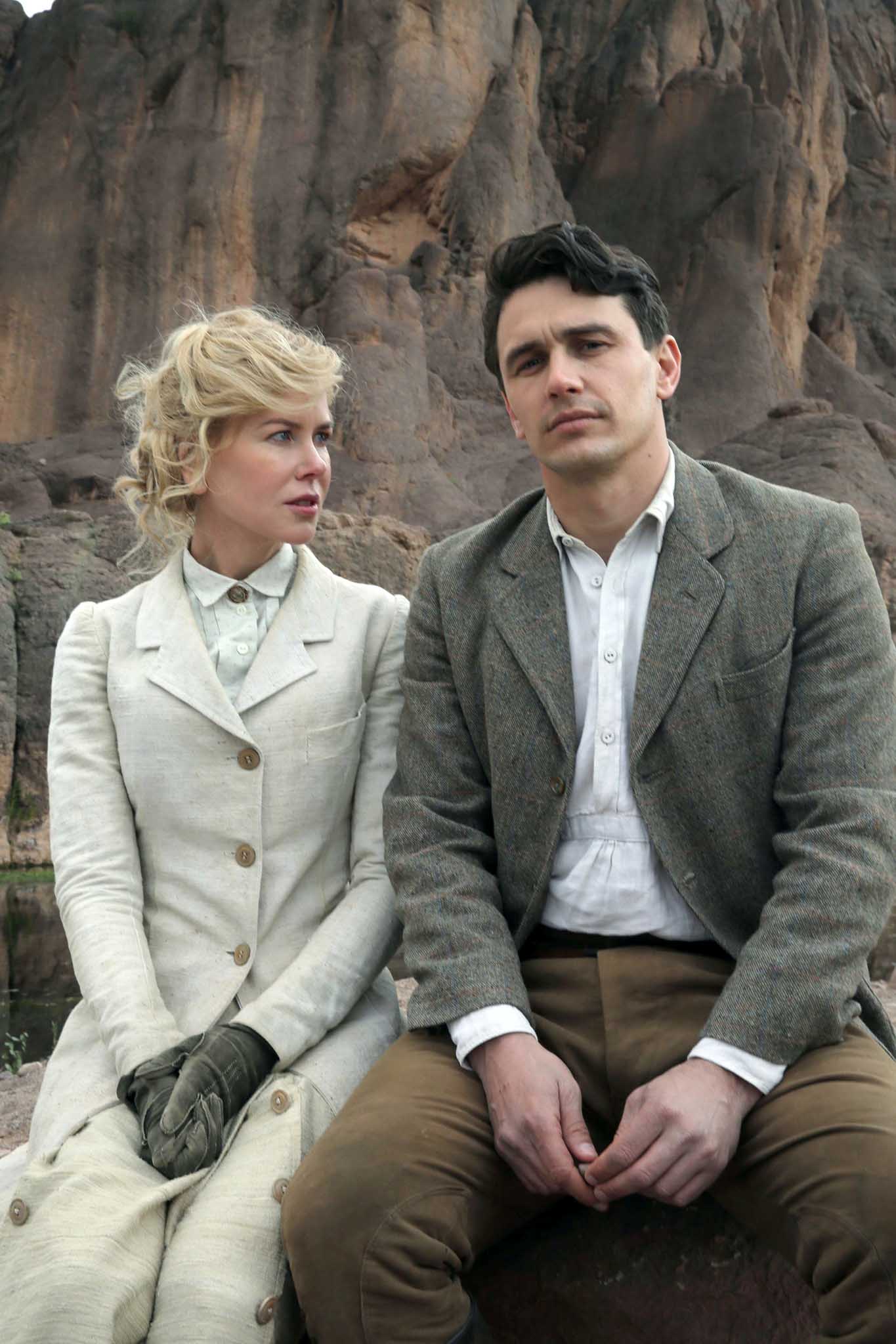 Nicole Kidman and James Franco in 'Queen of the Desert'