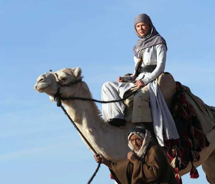 Nicole Kidman in a still from the film 'Queen of the Desert' by director Werner Herzog.