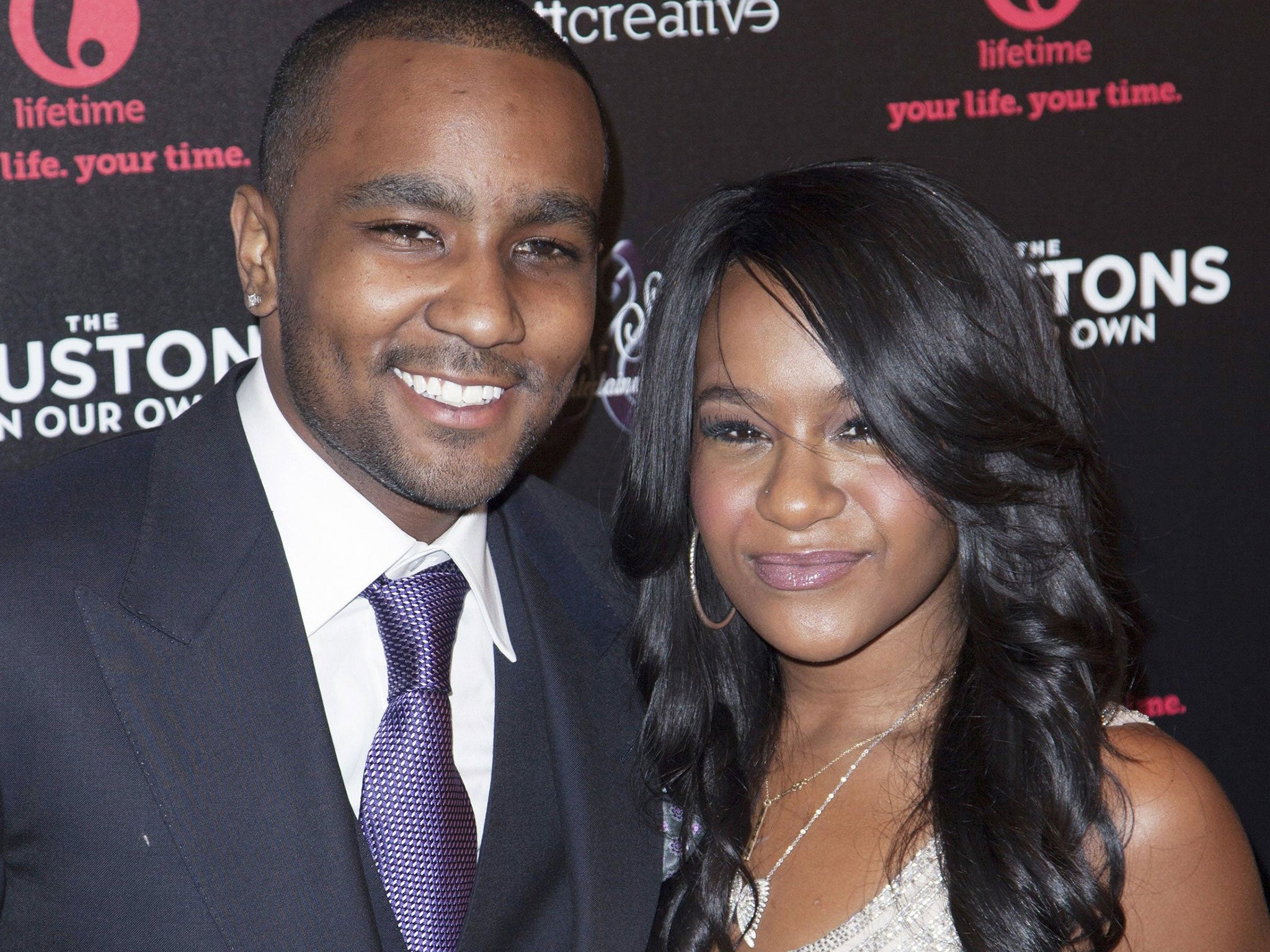 Bobbi Kristina Brown and Nick Gordon in 2012