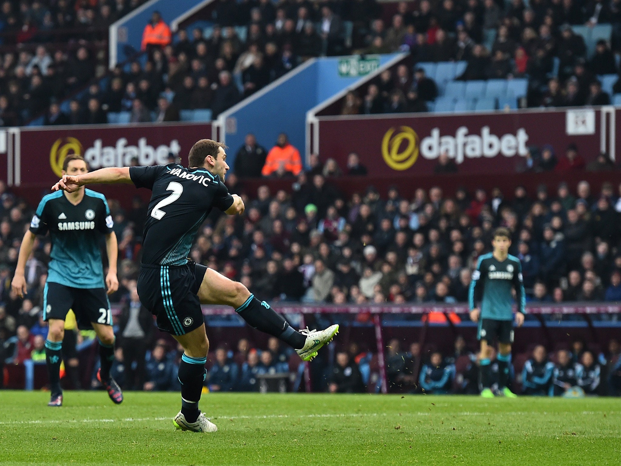 Ivanovic fires home a beautifully struck left-footed volley