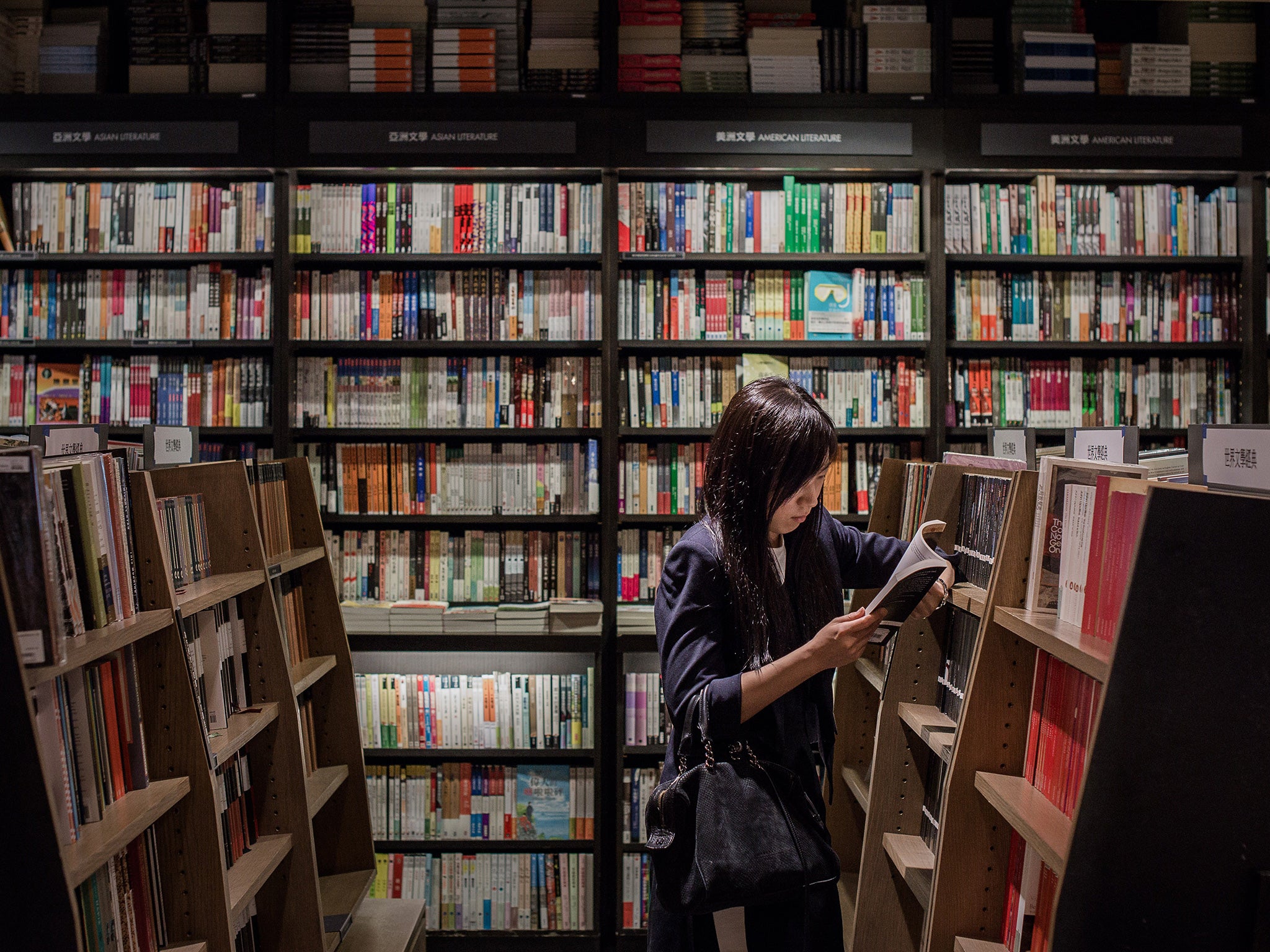 Ann Morgan read a book from 196 states in 12 months (AFP/Getty)