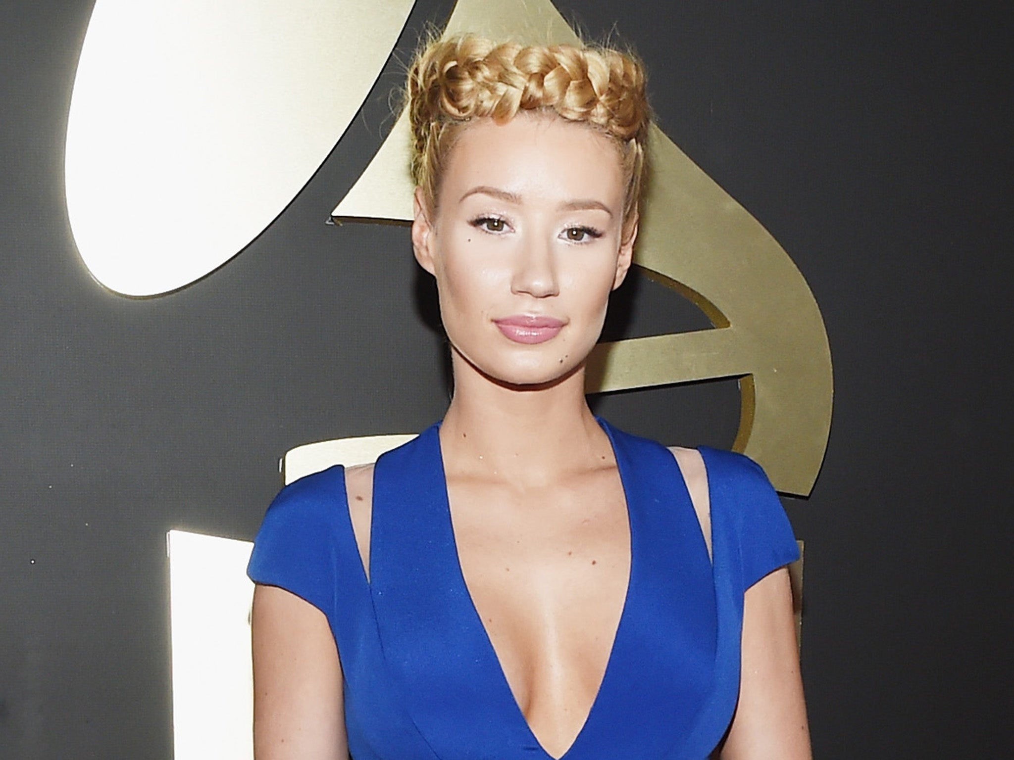 Iggy Azalea at the 57th Grammy Awards.