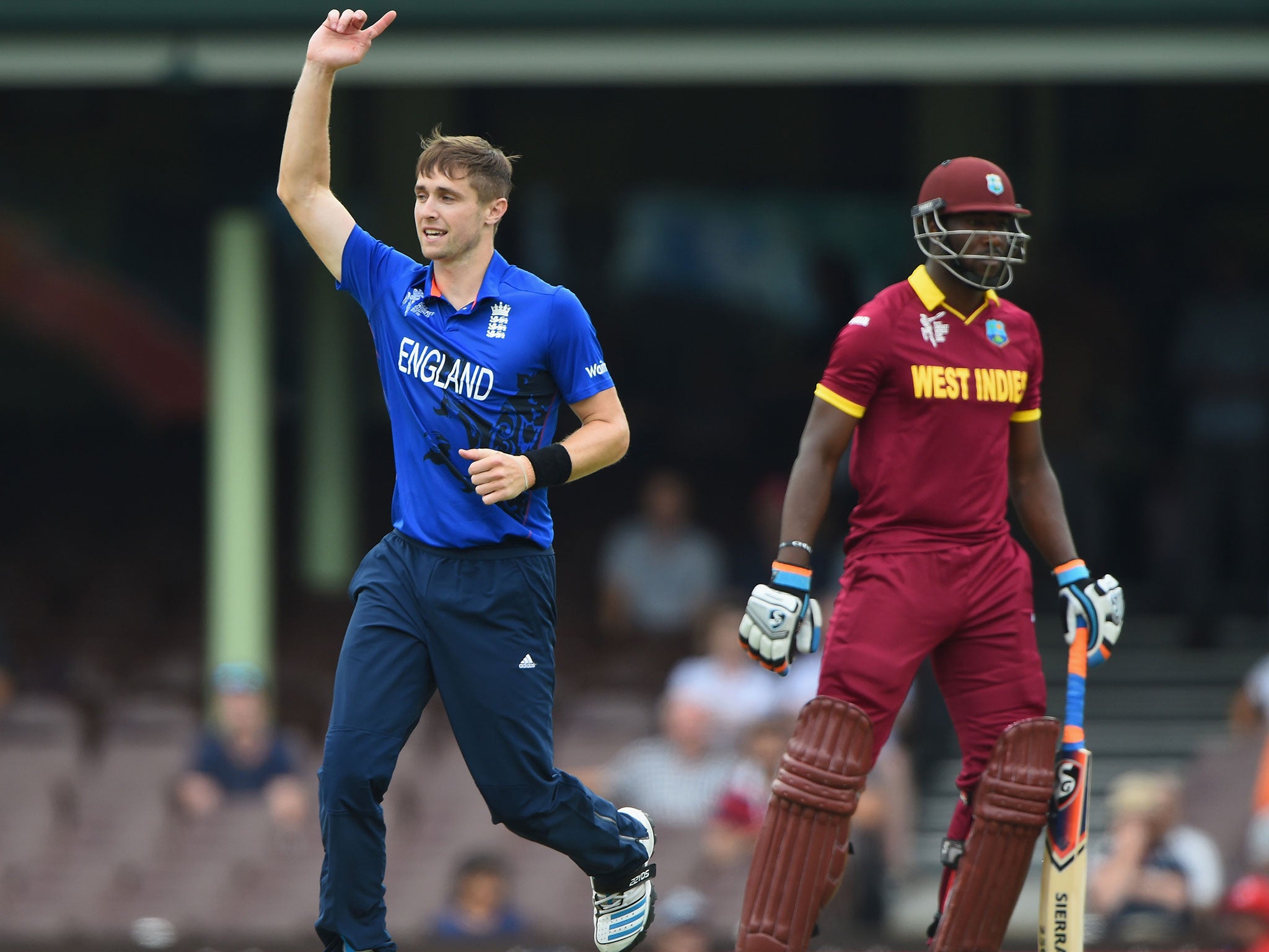 Chris Woakes ended with five wickets for just 19 runs