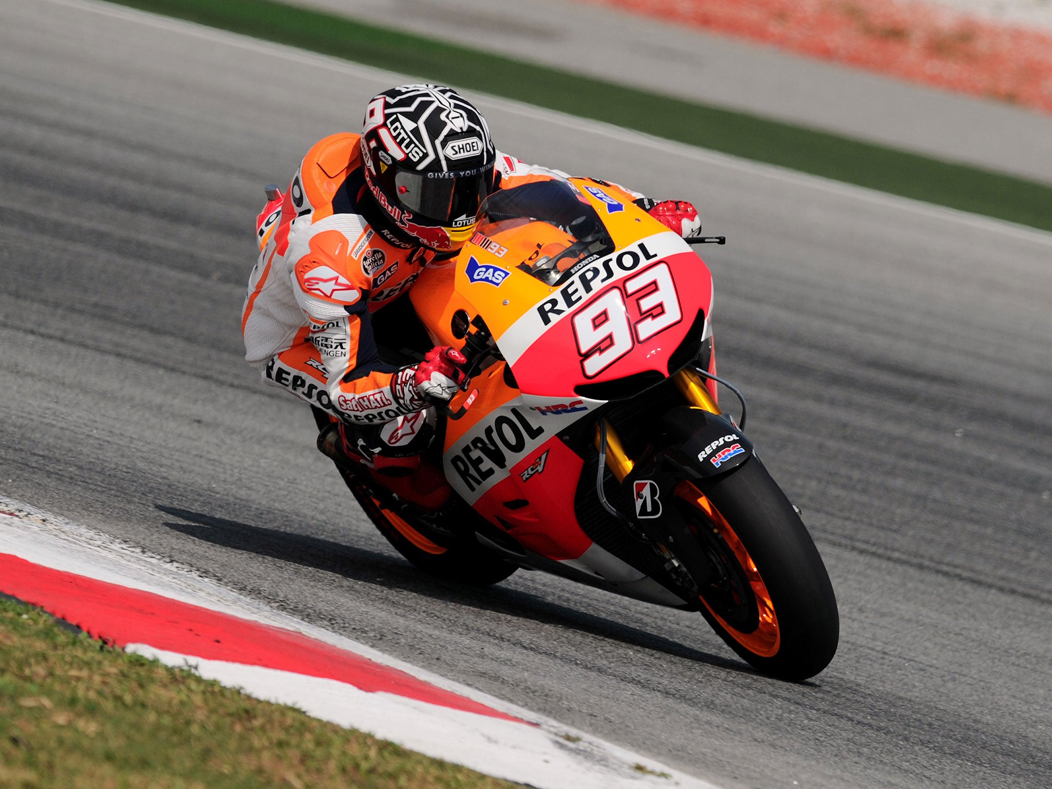 Marc Marquez will defend his title in 2015, but will he race in Britain?