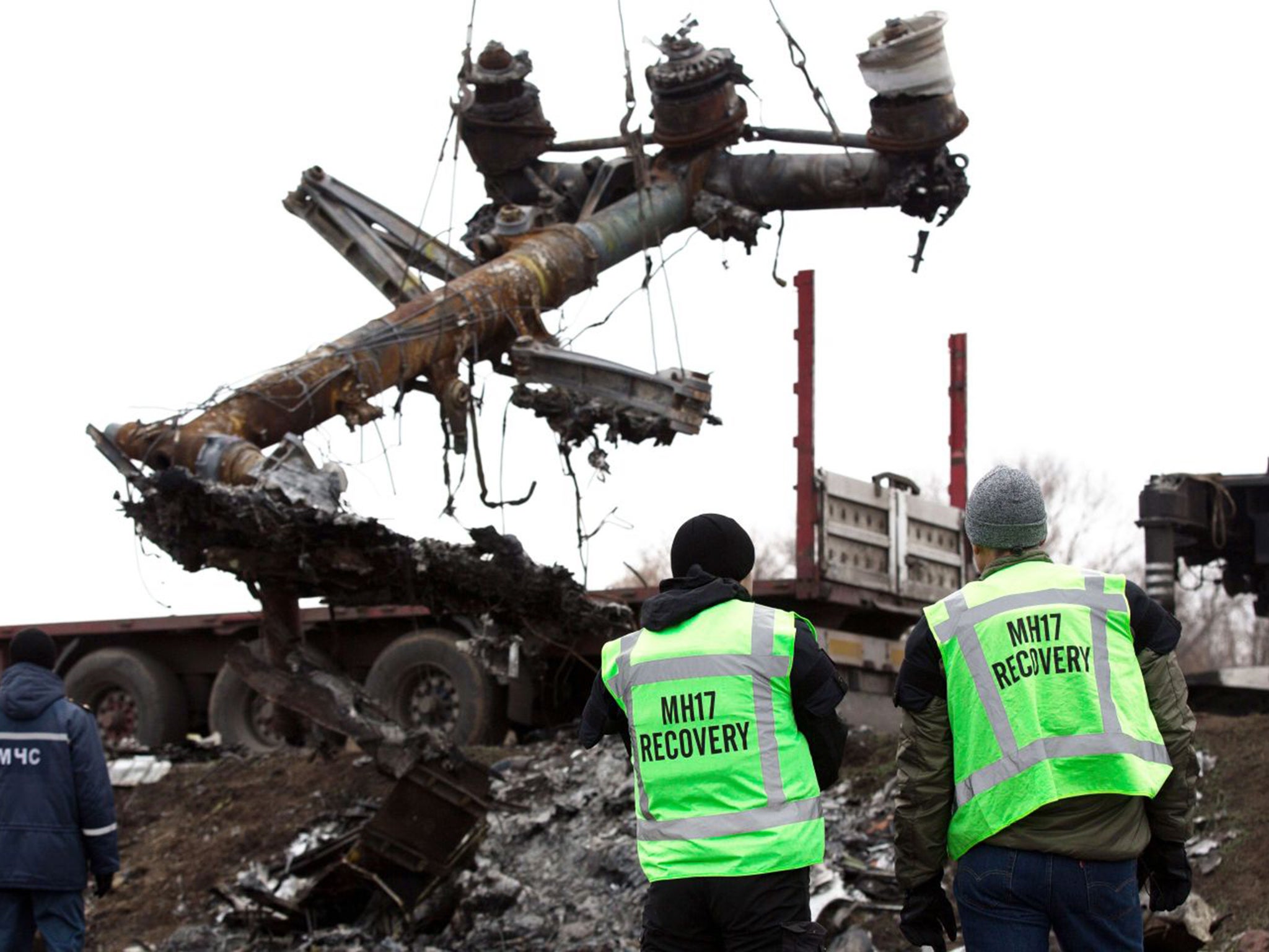 The remains of Flight MH17 were spread across fields around Debeltseve, in the Donetsk region of Ukraine