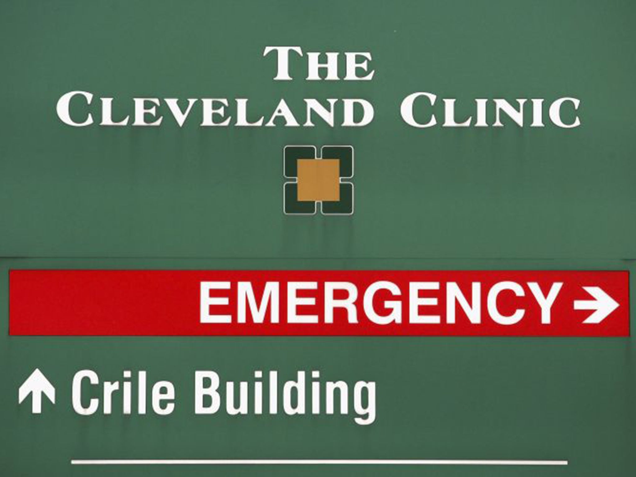 There are 41 hospitals and medical centres on the 140-acre site of the Cleveland Clinic headquarters