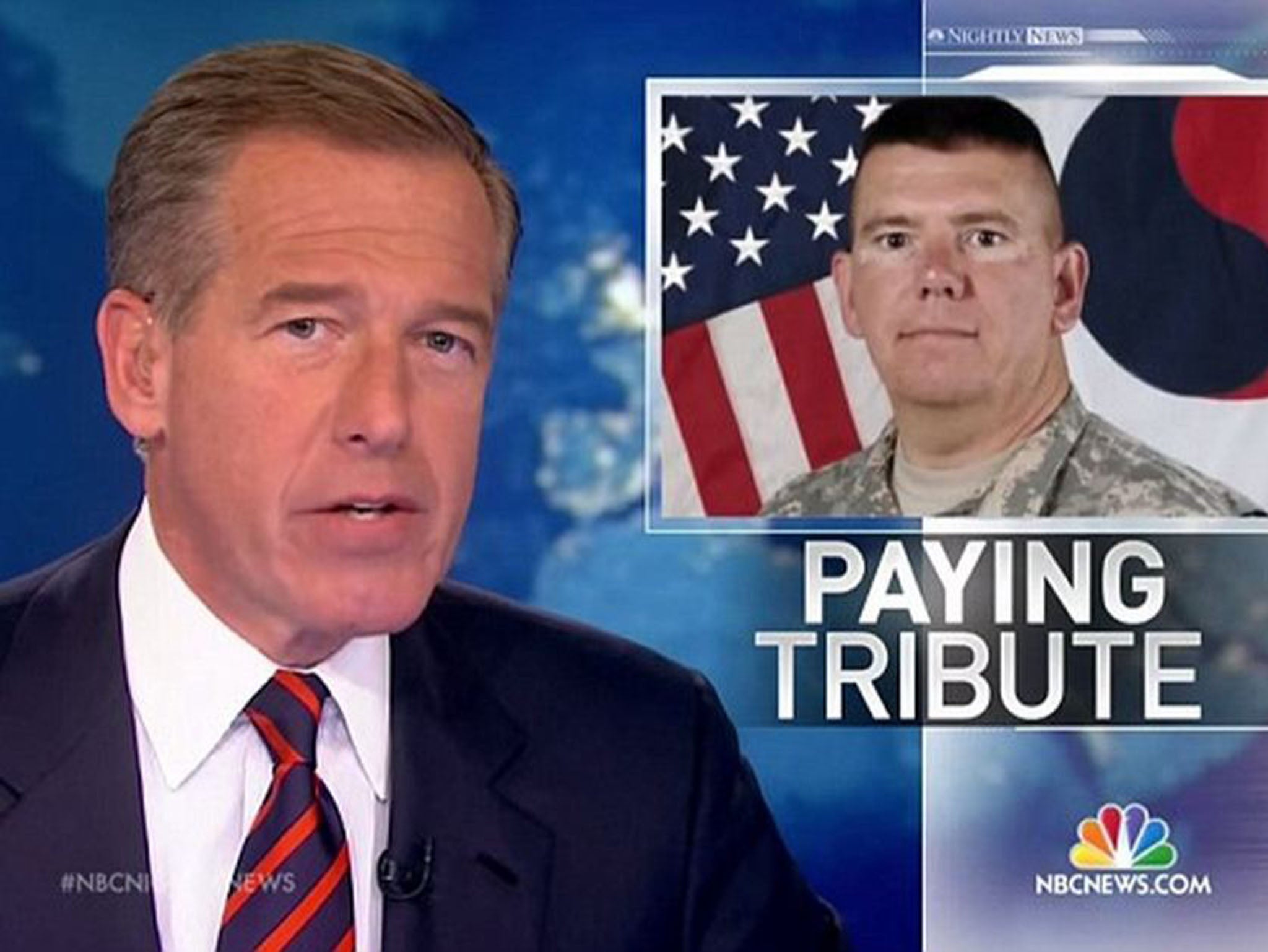 Brian Williams' recollection of being saved by a military officer in 2003 was soon shown to be a fabrication