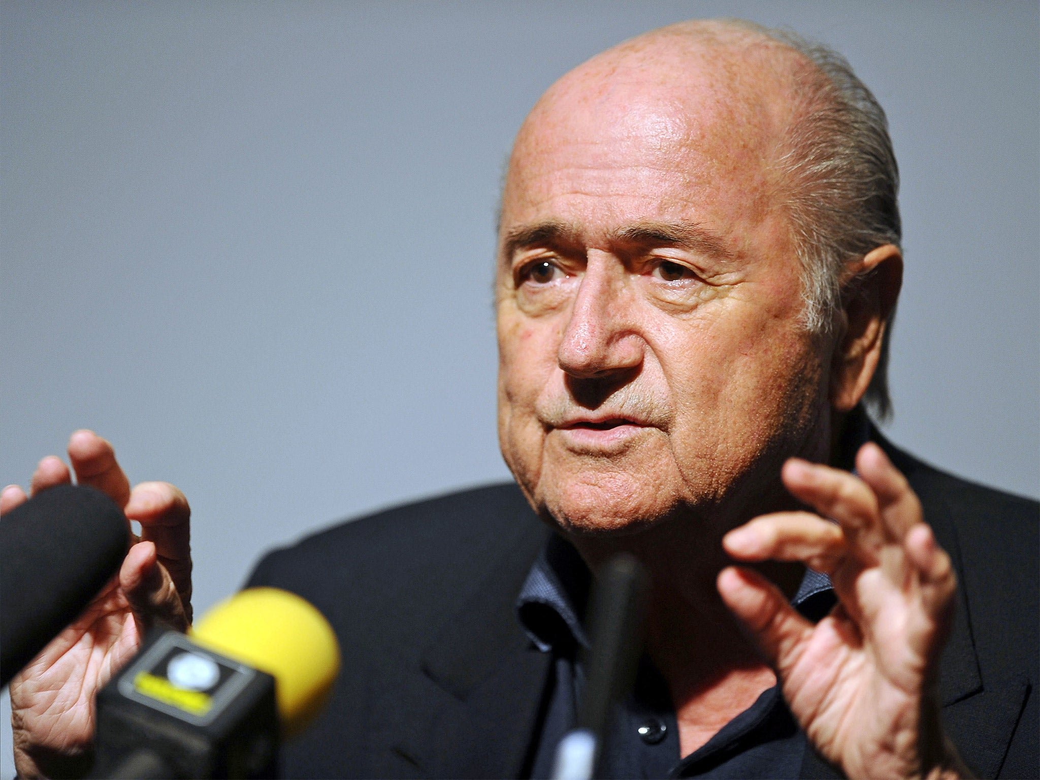 Fifa president Sepp Blatter