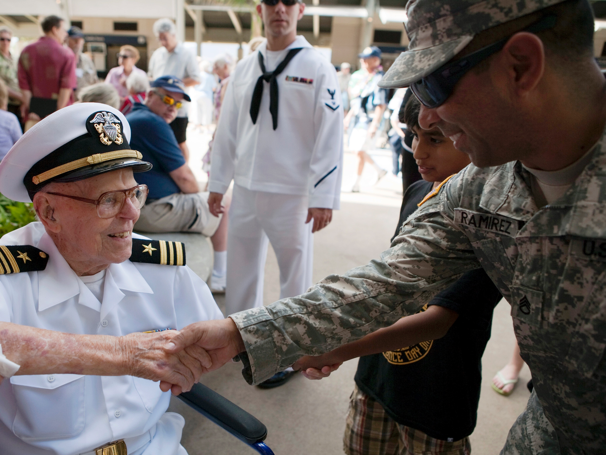 Joseph Langdell had been the oldest surviving crewman from the USS Arizona
