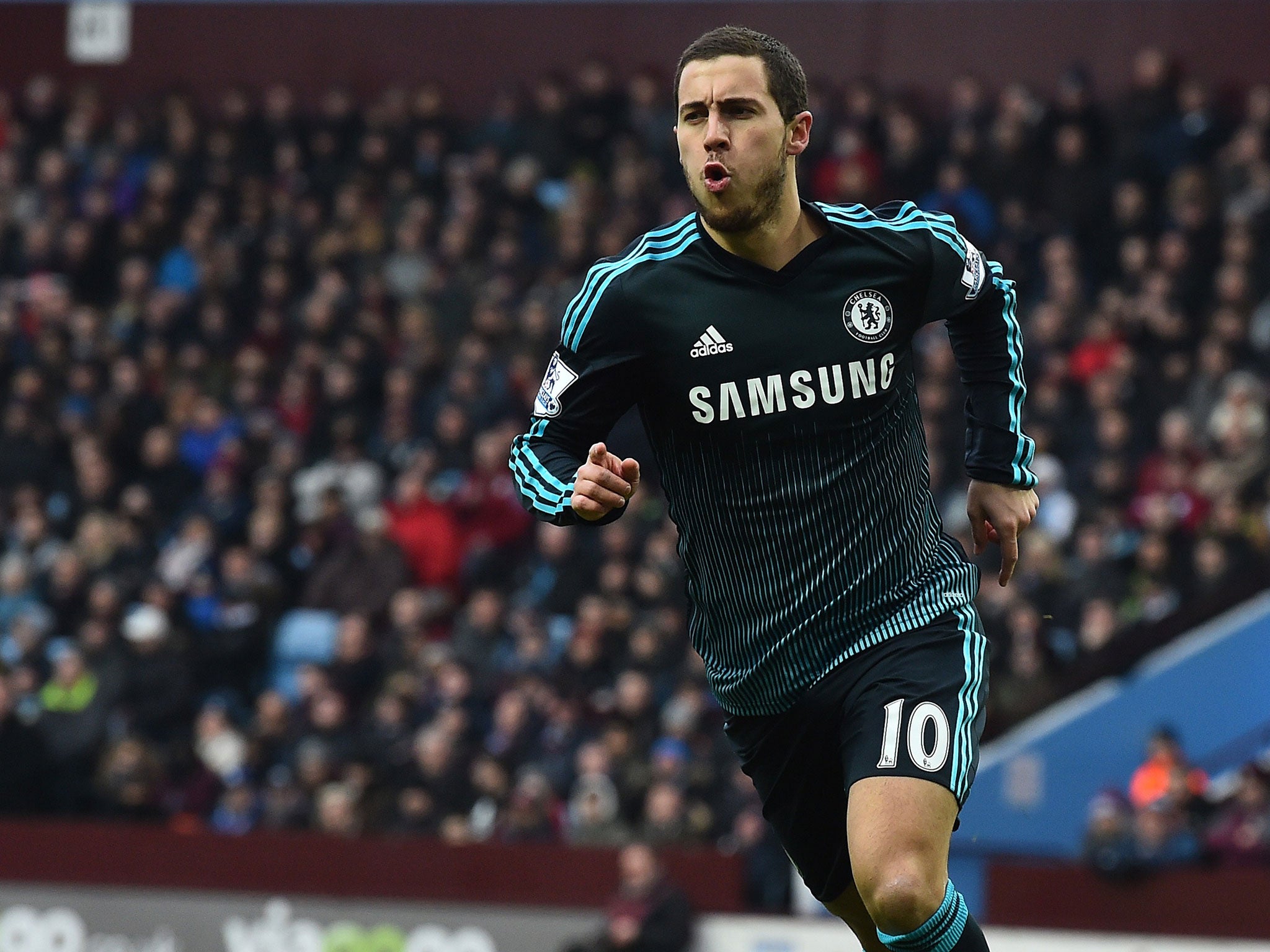 Chelsea winger Eden Hazard