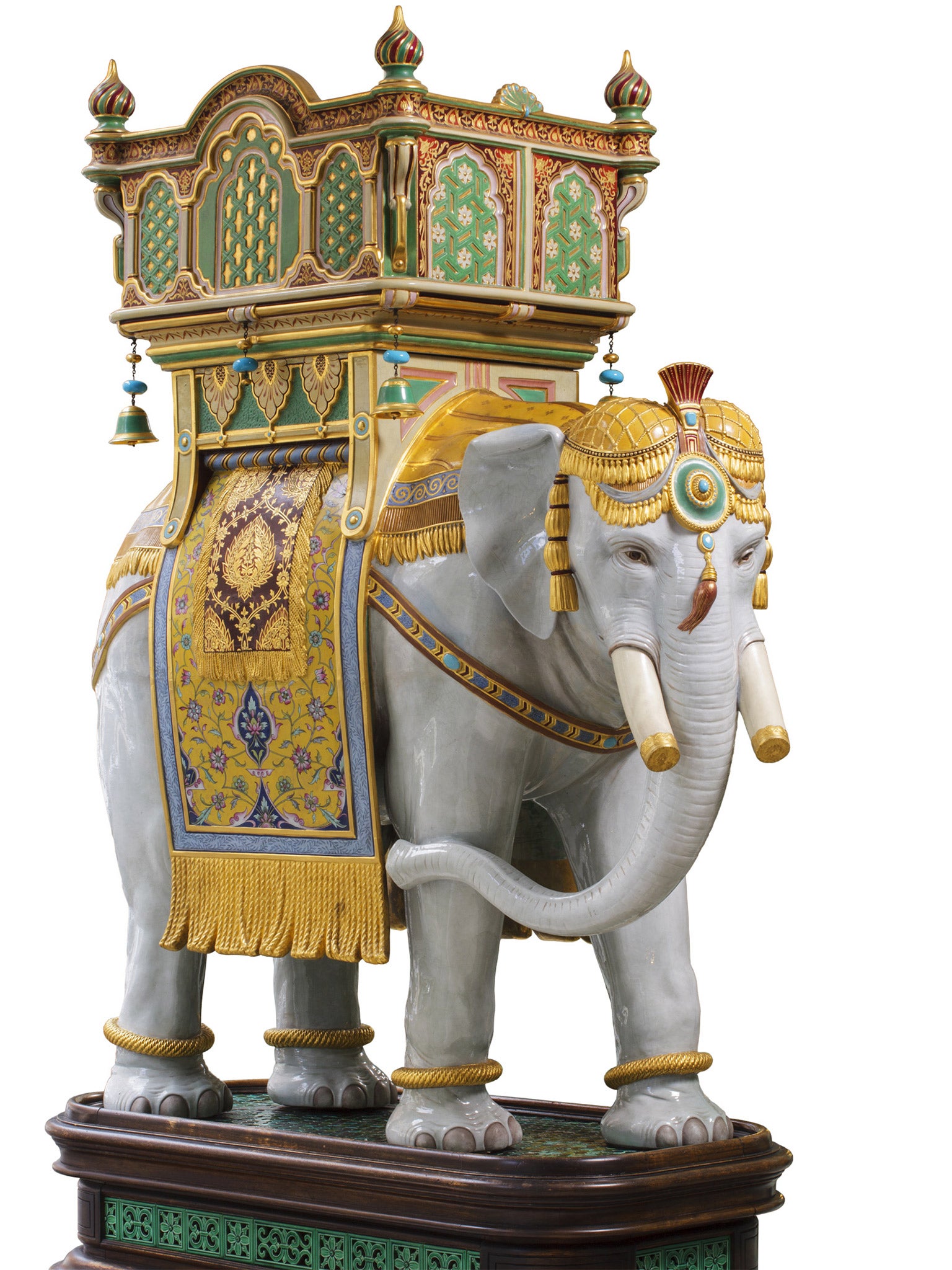 Minton elephant by Thomas Longmore and John Hénk