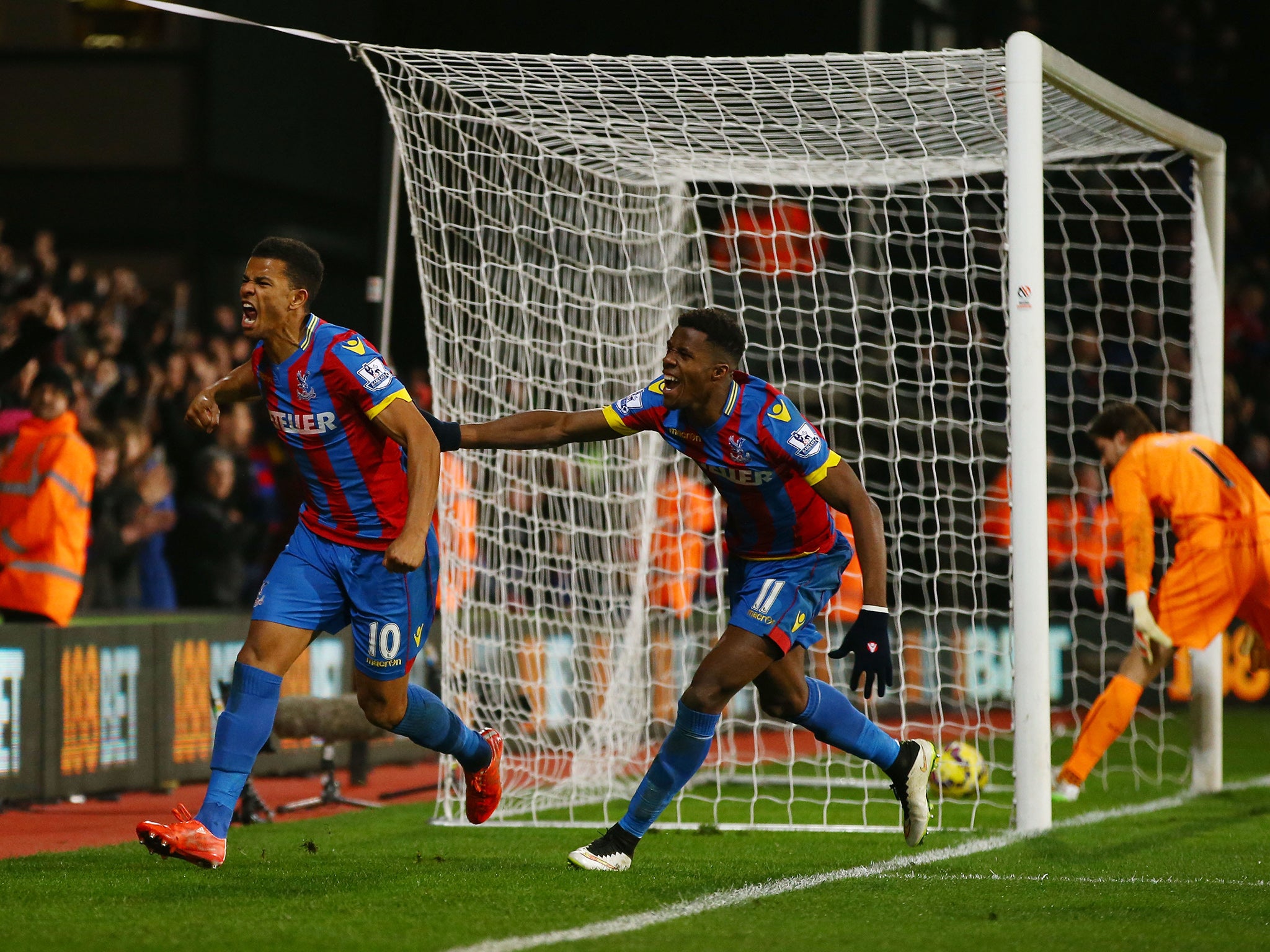 Frazier Campbell made it honours even at Selhurst Park