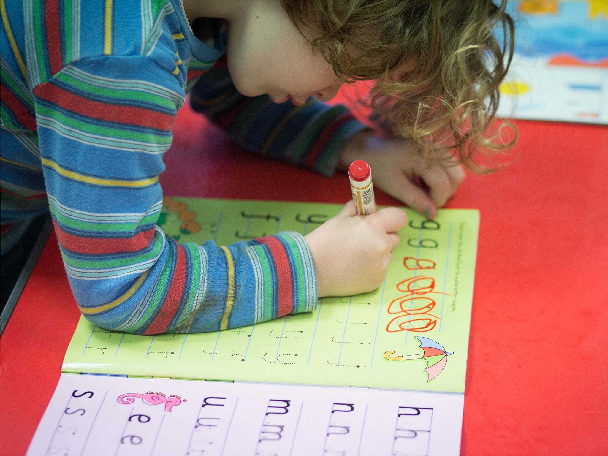 Among Nick Clegg’s pledges is the promise of a rise in funding for nurseries in line with inflation (Getty)