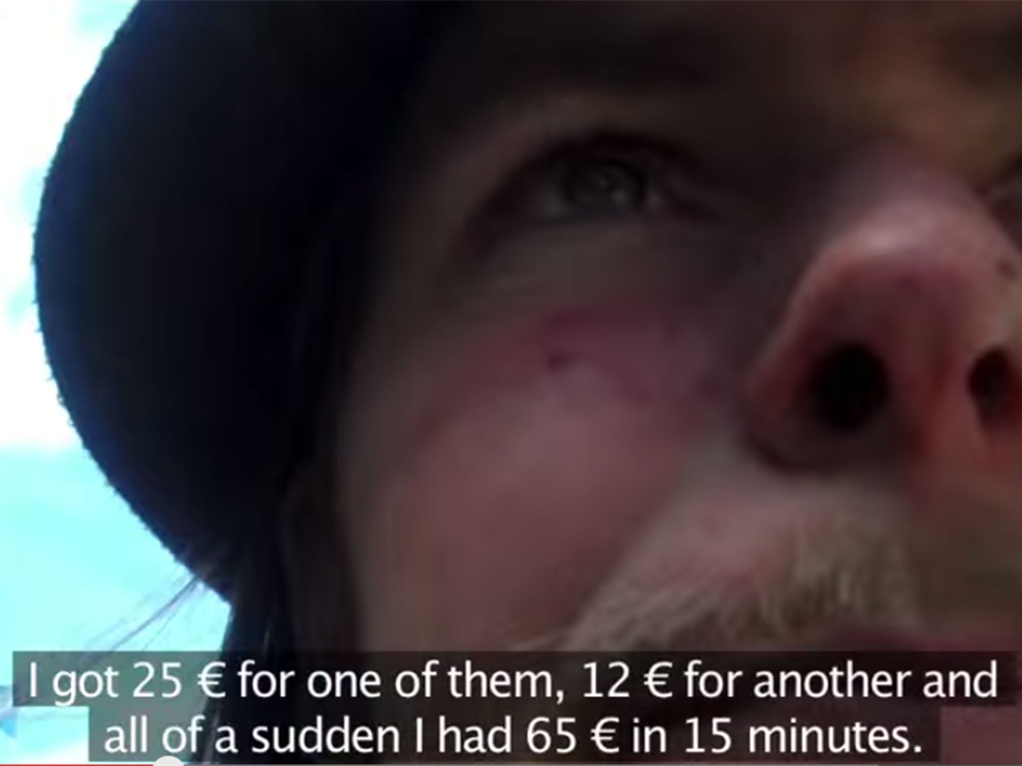 Lilleberg has a lot of success selling a magazine that helps fund his daily addiction.