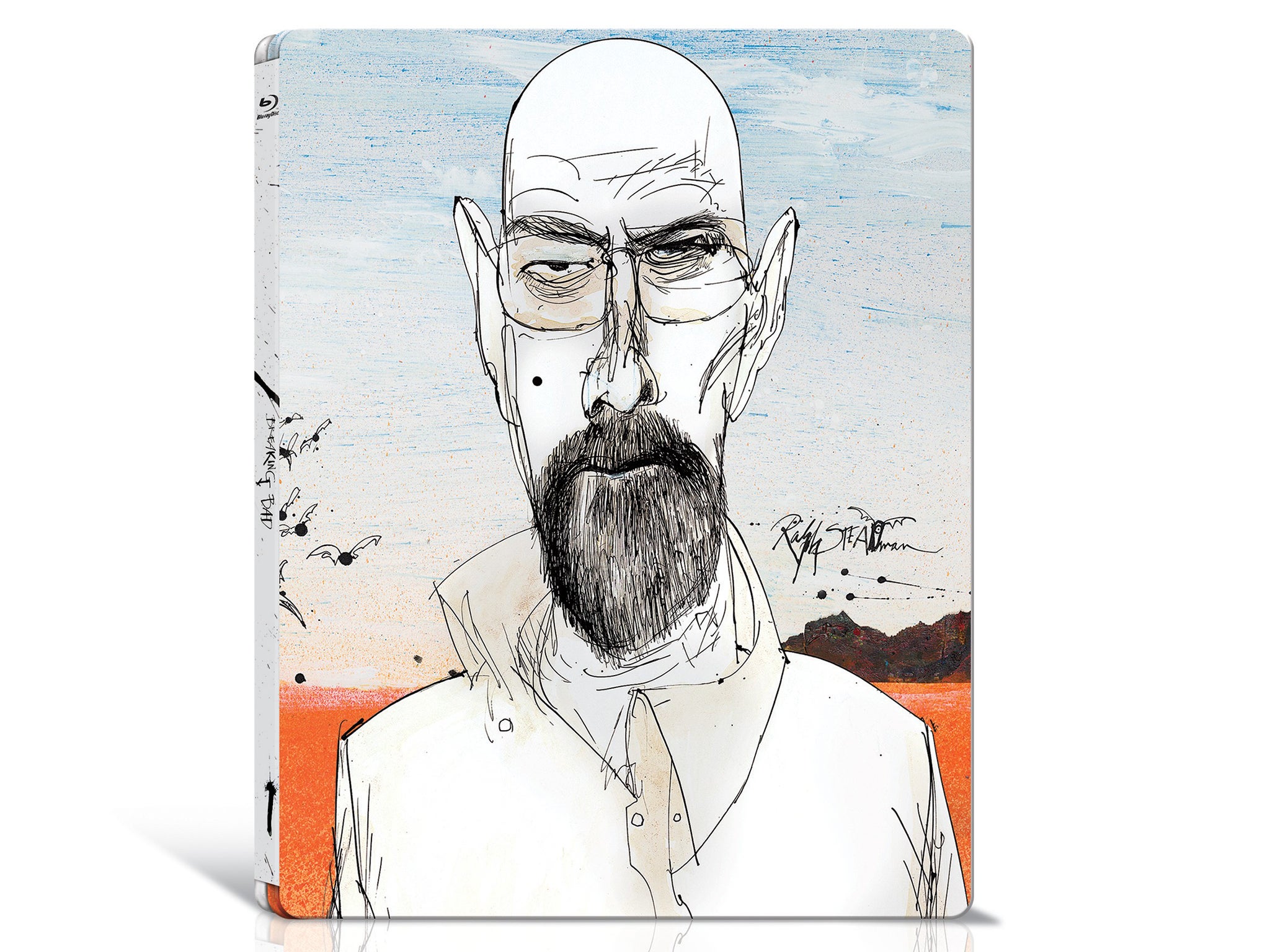 Ralph Steadman has created illustrations inspired by Breaking Bad