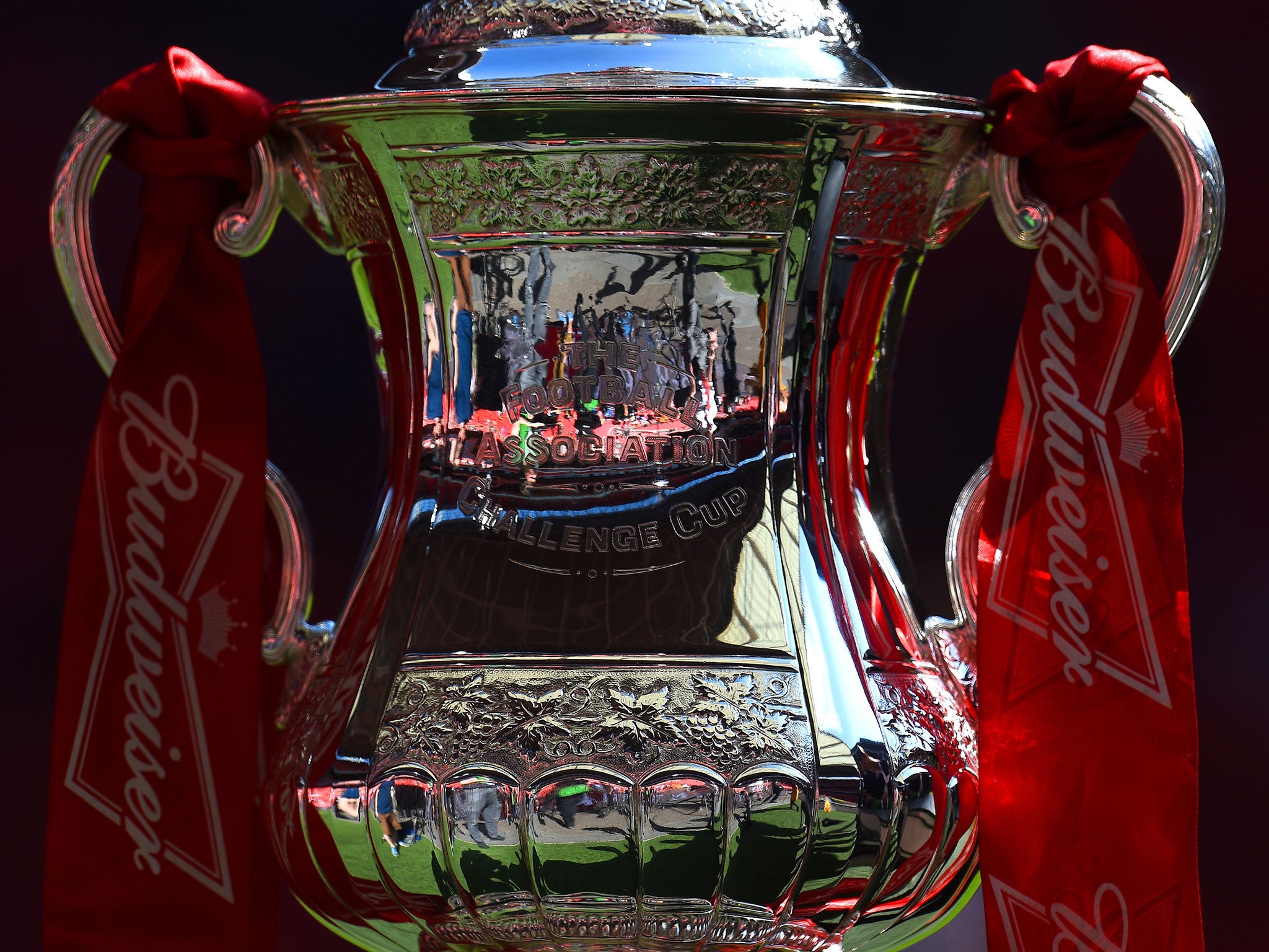 The FA Cup trophy