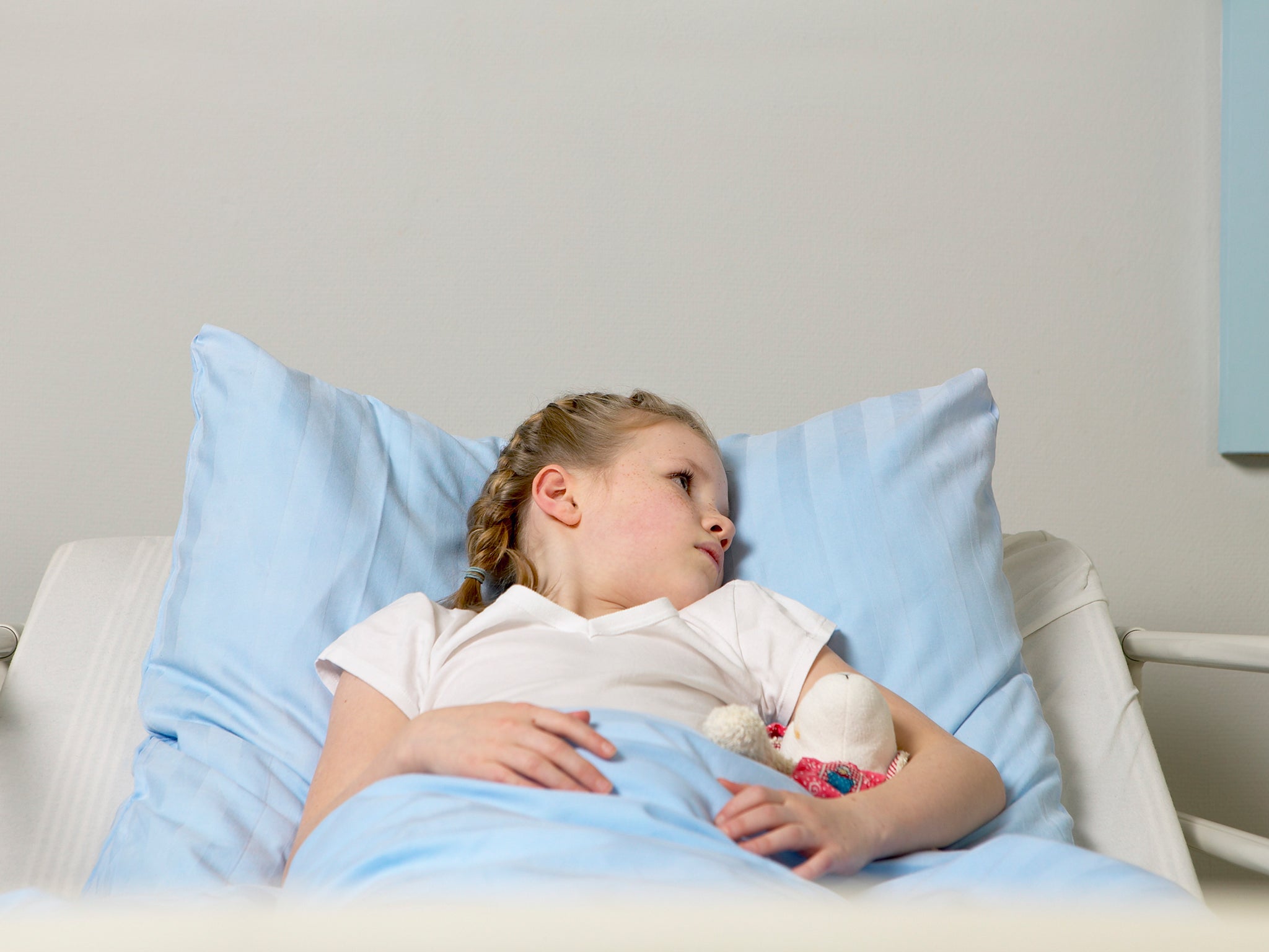 More than 300 new cases of the bacterial infection were reported in England last week. Photo posed by model