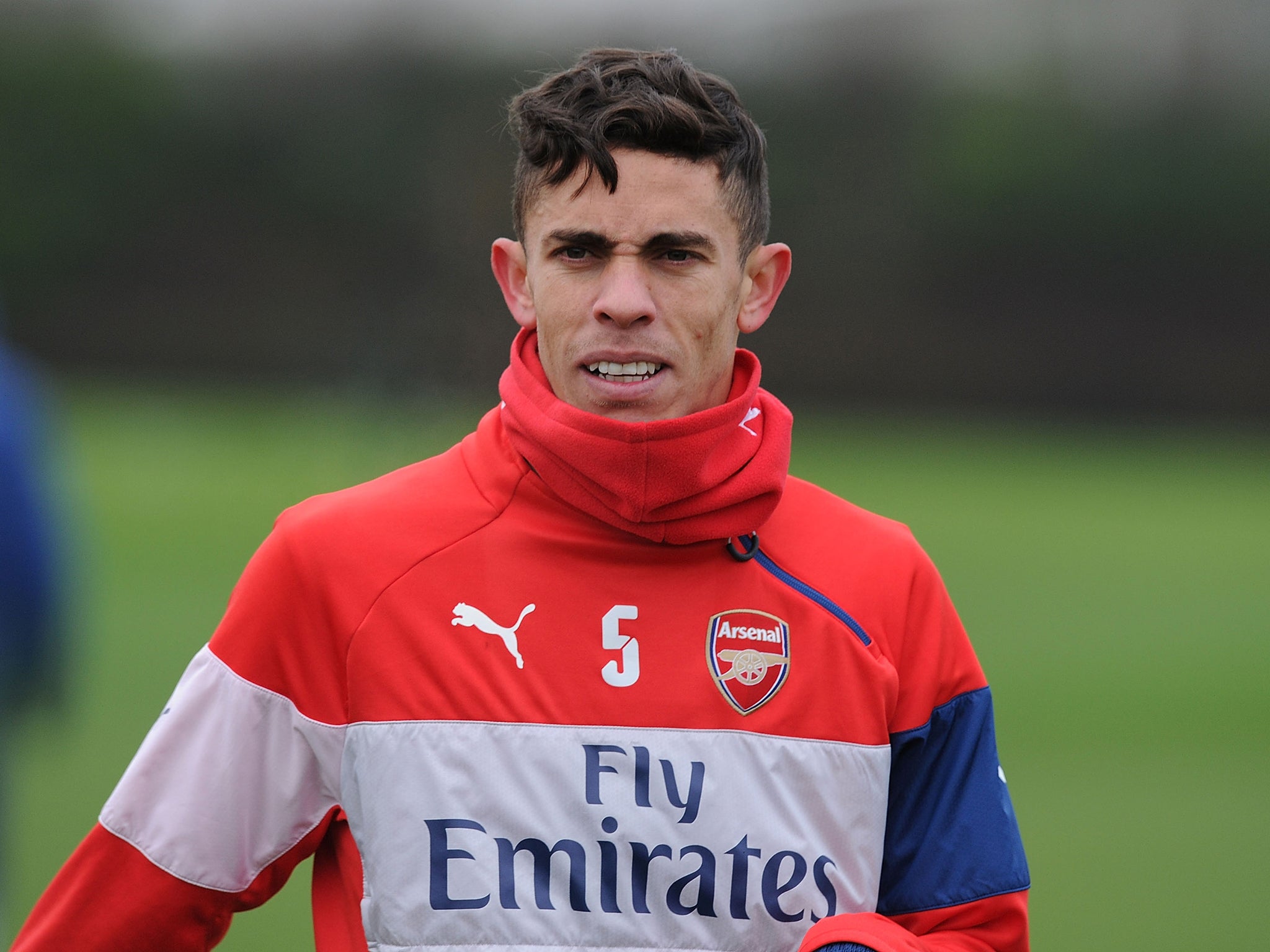 Arsenal defender Gabriel Paulista