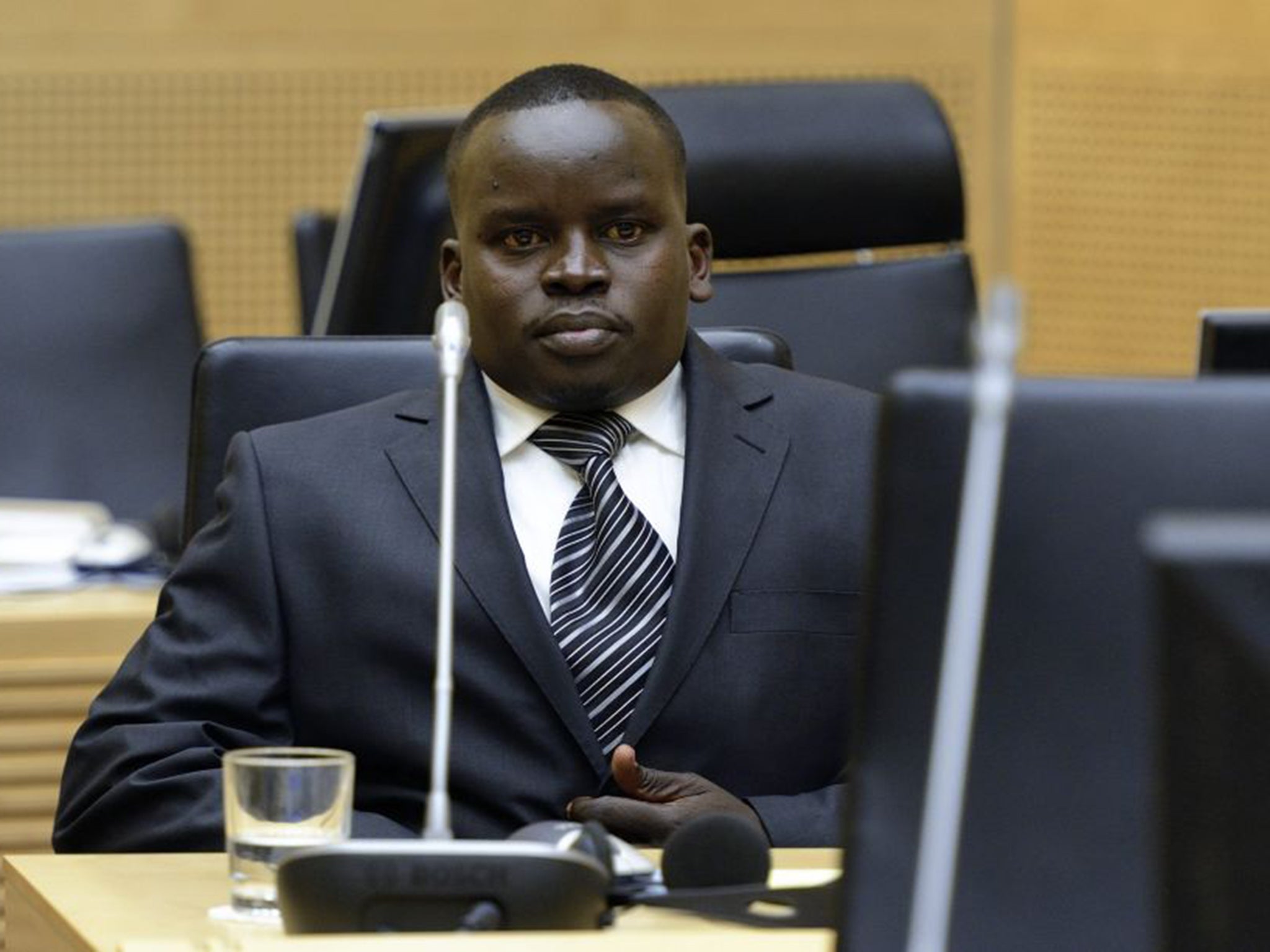 Defendant Joshua Arap Sang is a radio journalist