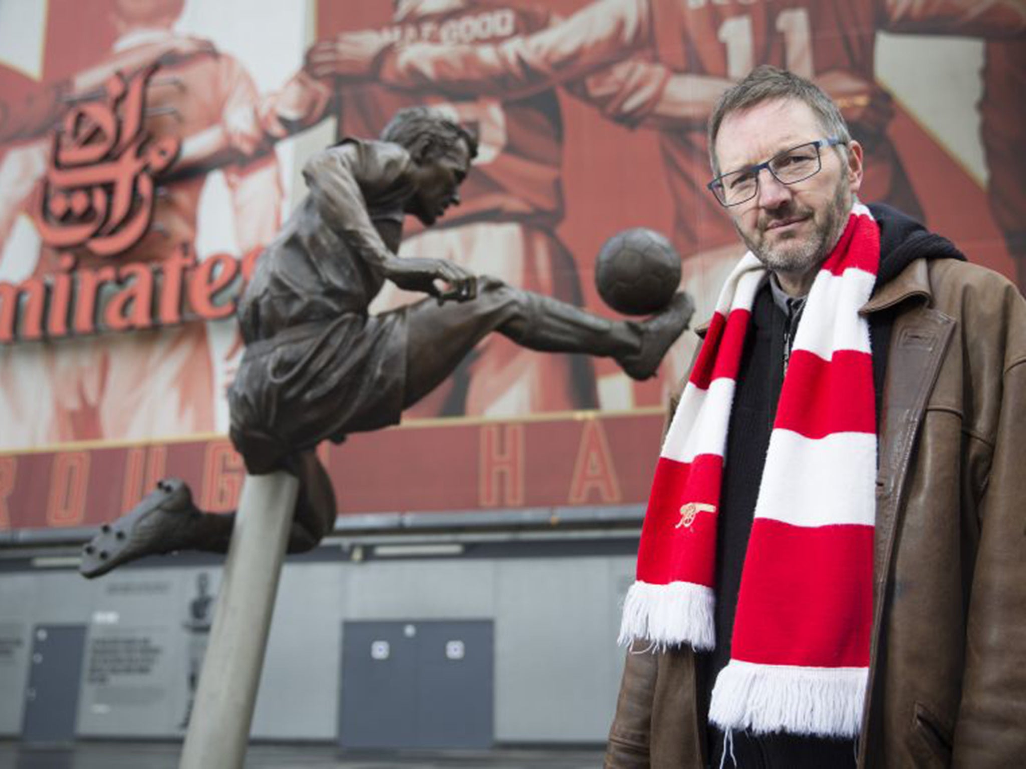 Martin Wroe is active in a campaign to get Arsenal non-football staff on a living wage (Neil Hall Photography)