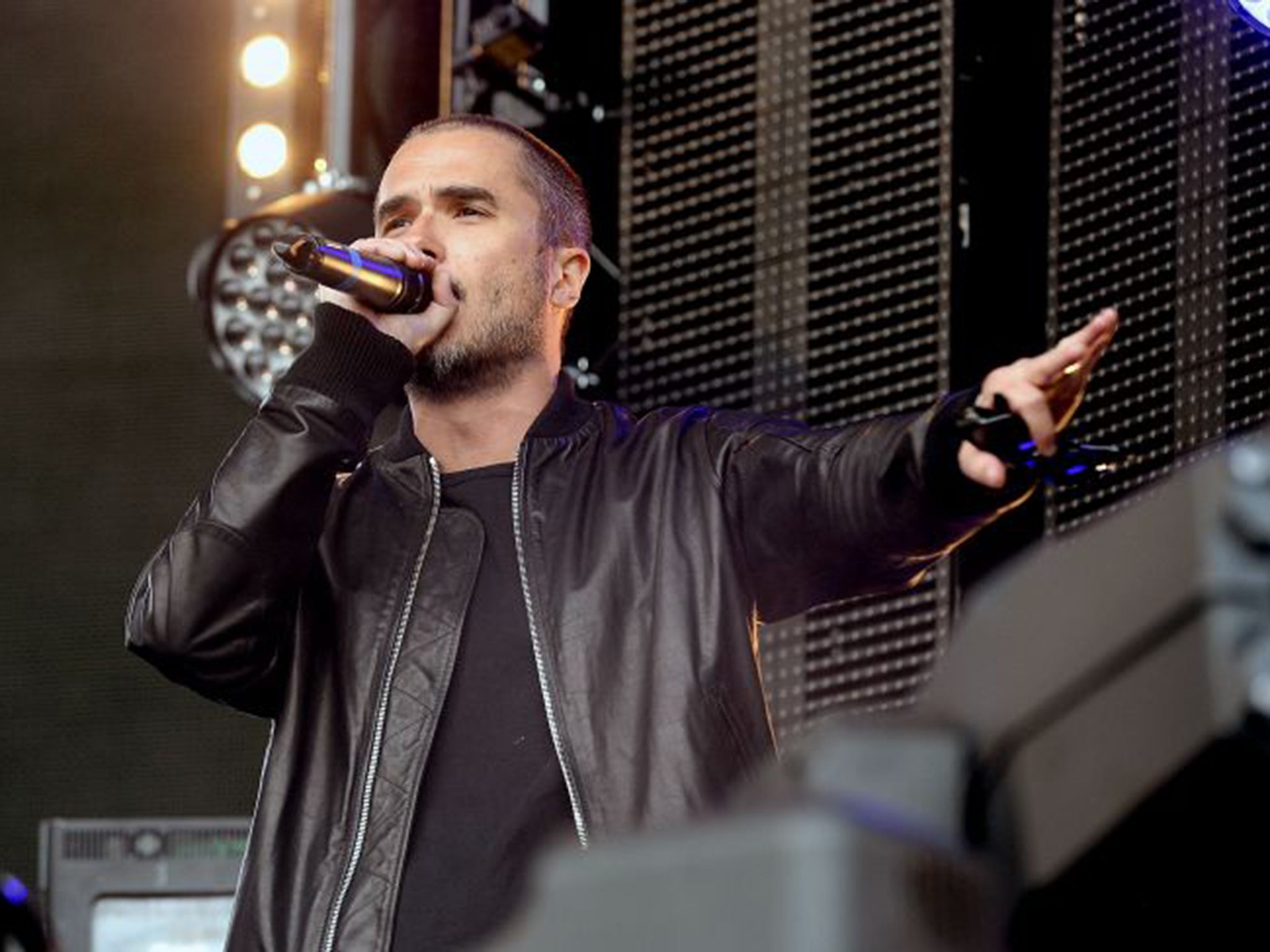 Zane Lowe at a Radio 1 show in Glasgow last year