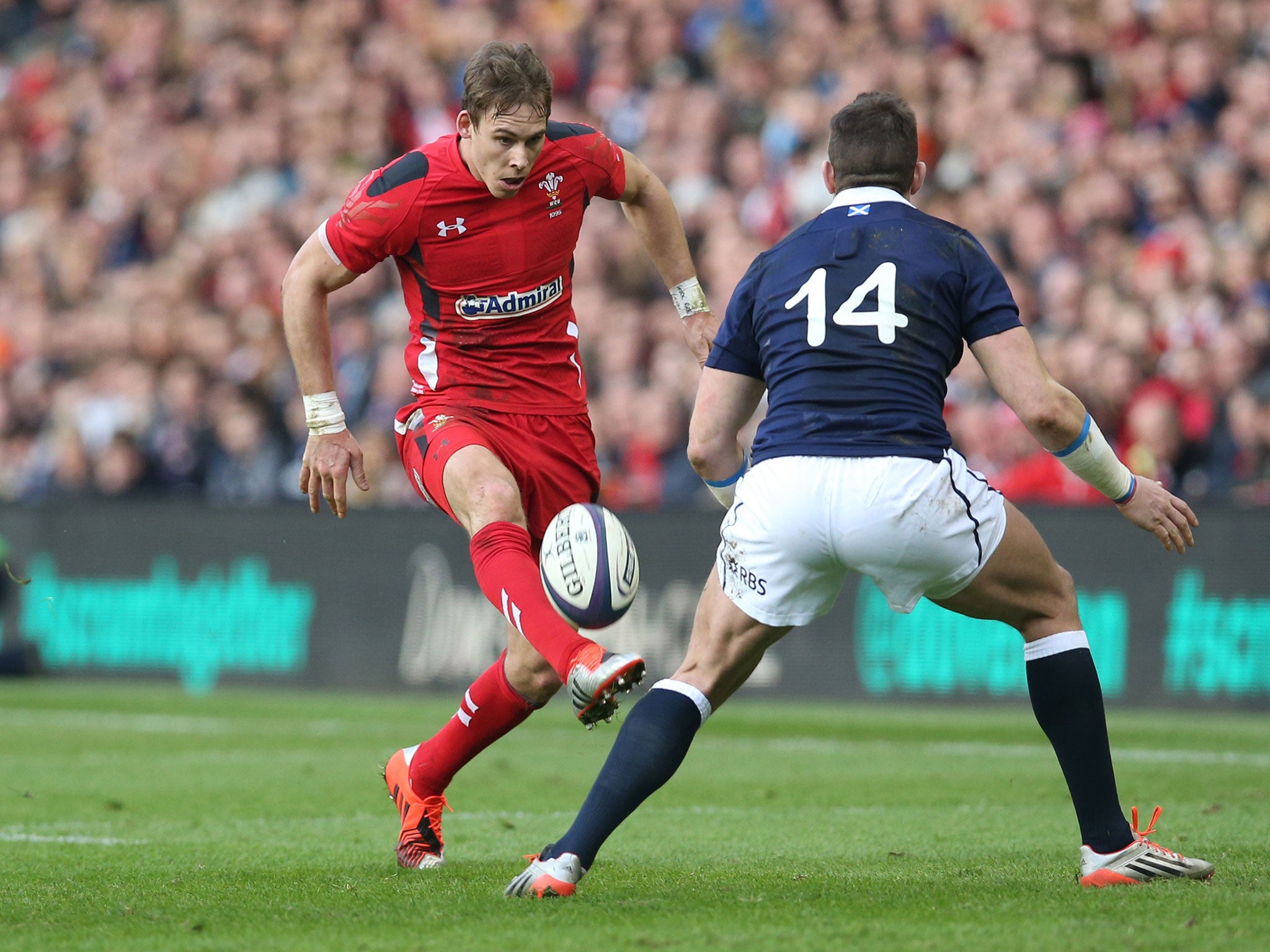 Liam Williams impressed as a replacement for the concussed George North