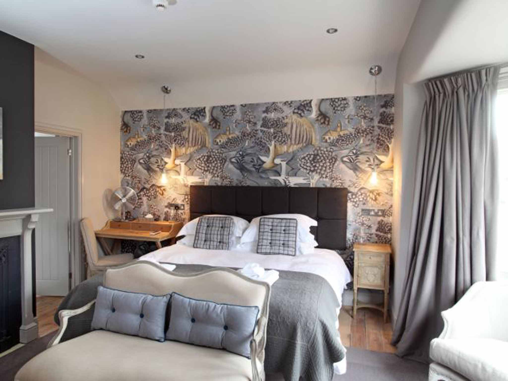 One of the bedrooms at No 33, Hunstanton