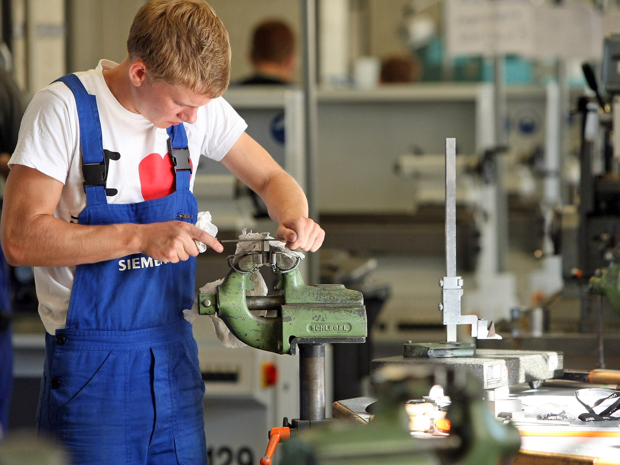 The national minimum wage for apprentices will rise to £3.70 in April