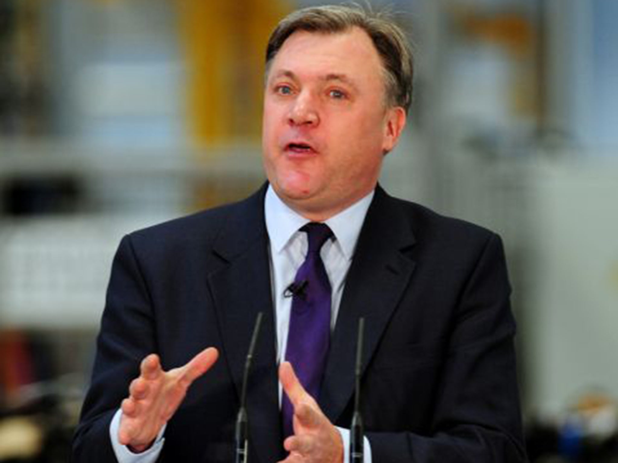 Shadow Chancellor Ed Balls says he always asks for proof of cash-in-hand payments