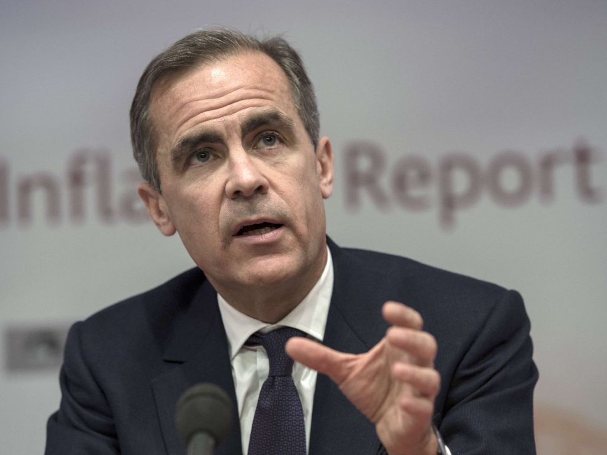 Bank of England Governor Mark Carney says low prices should be enjoyed while they last