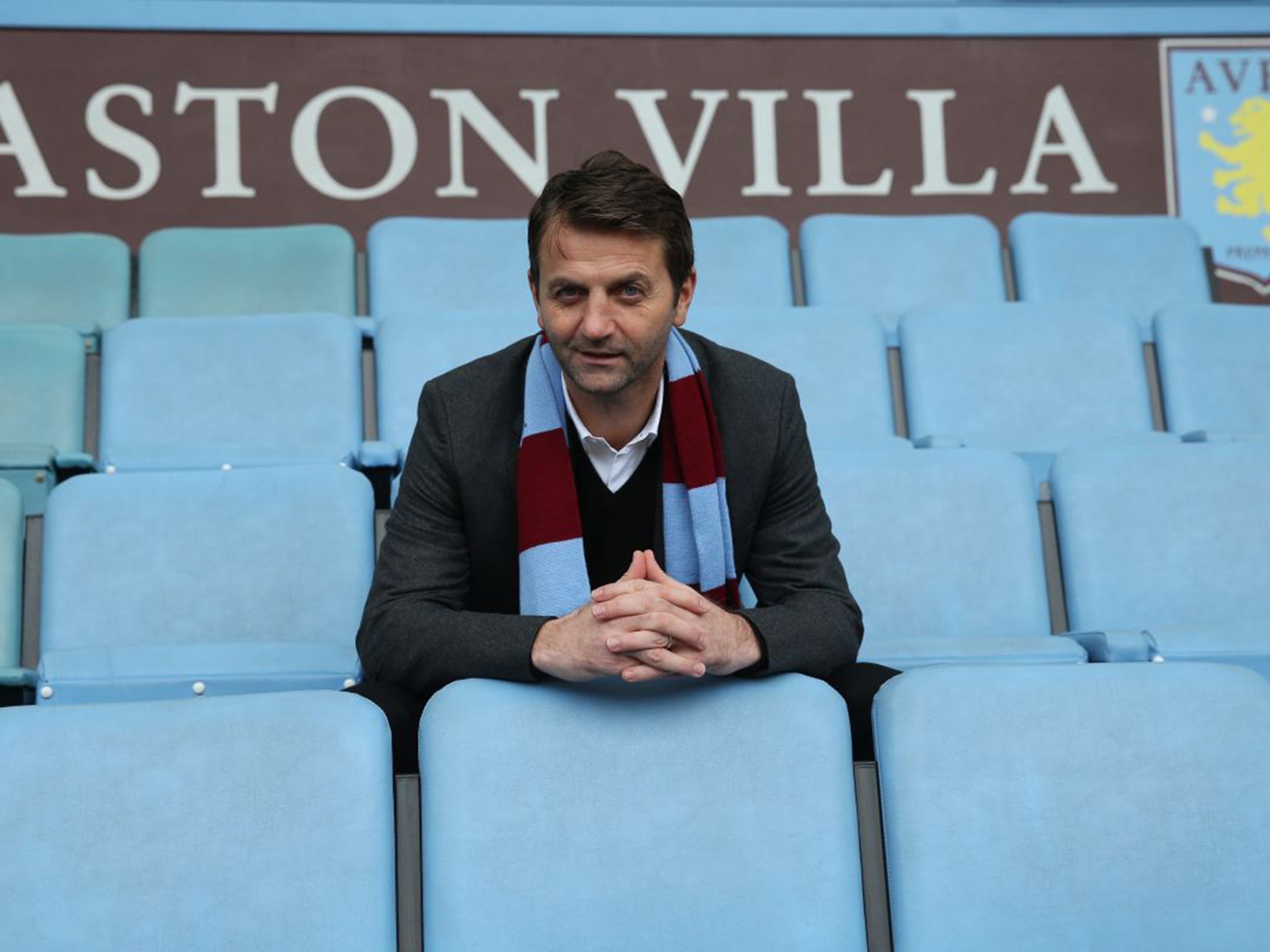 Tim Sherwood is looking forward to the challenge of delivering some excitement to Aston Villa’s fans