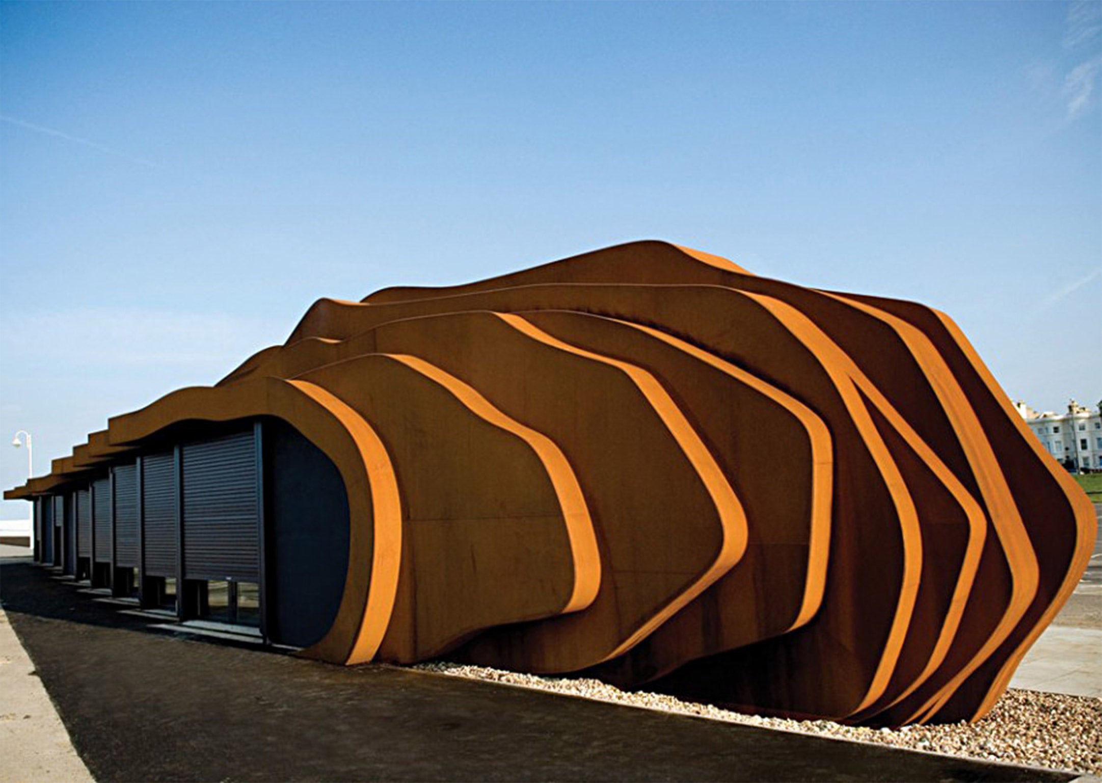 The much-praised existing Thomas Heatherwick café in Little-hampton