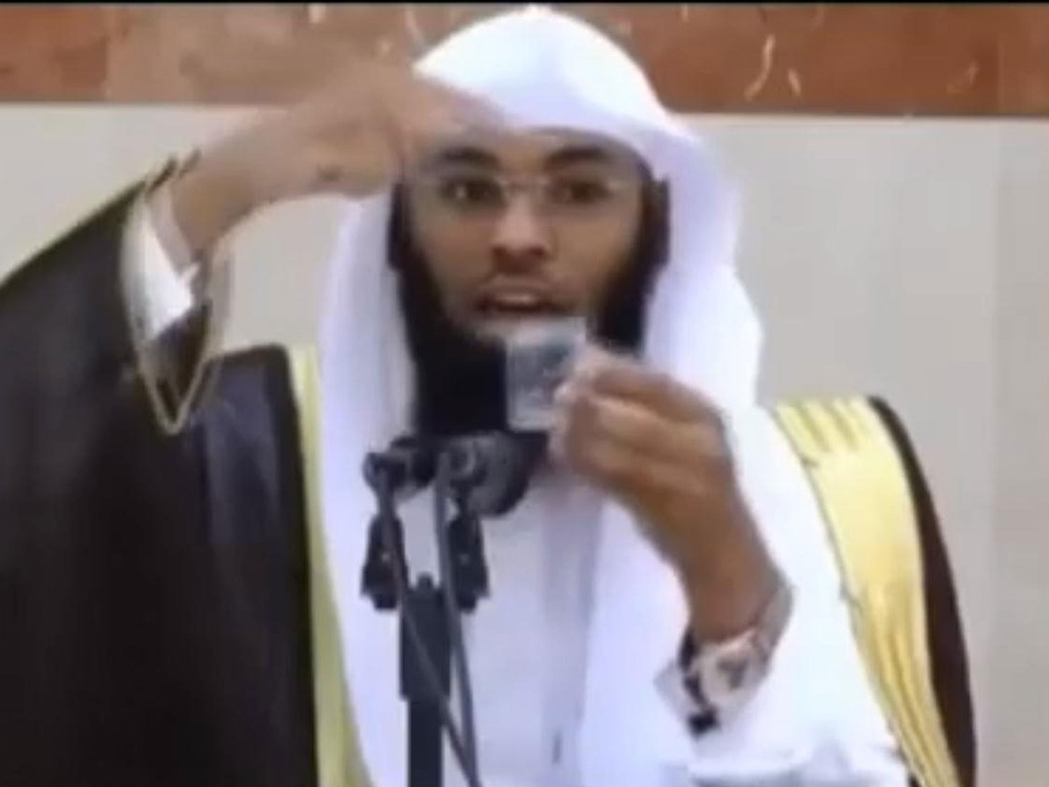 Sheikh Bandar al-Khaibari claimed the sun rotates around the Earth, not the other way round