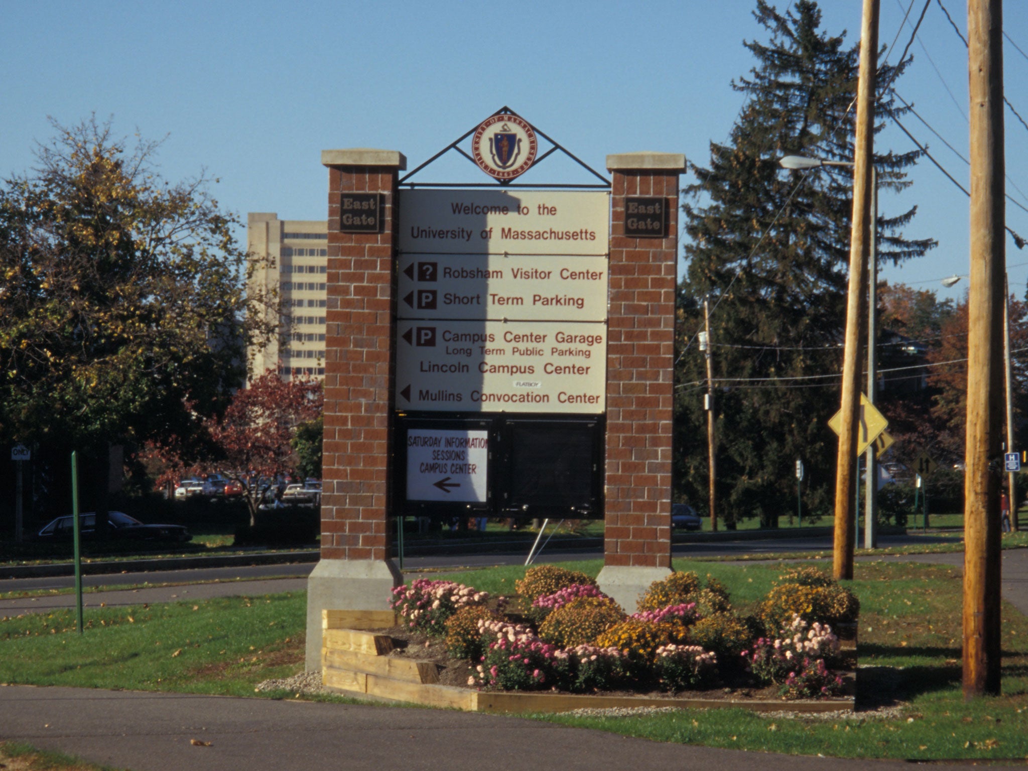 The University of Massachusetts at Amherst from studying chemistry or engineering because of sanctions