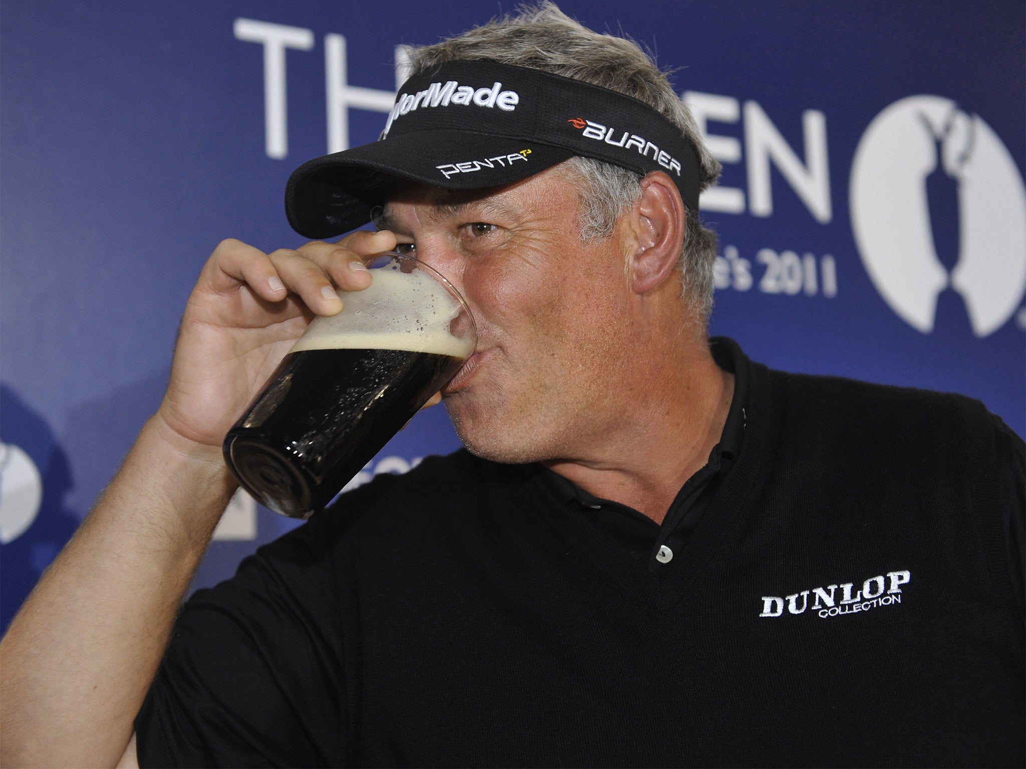 Clarke in his more beery days (Getty)