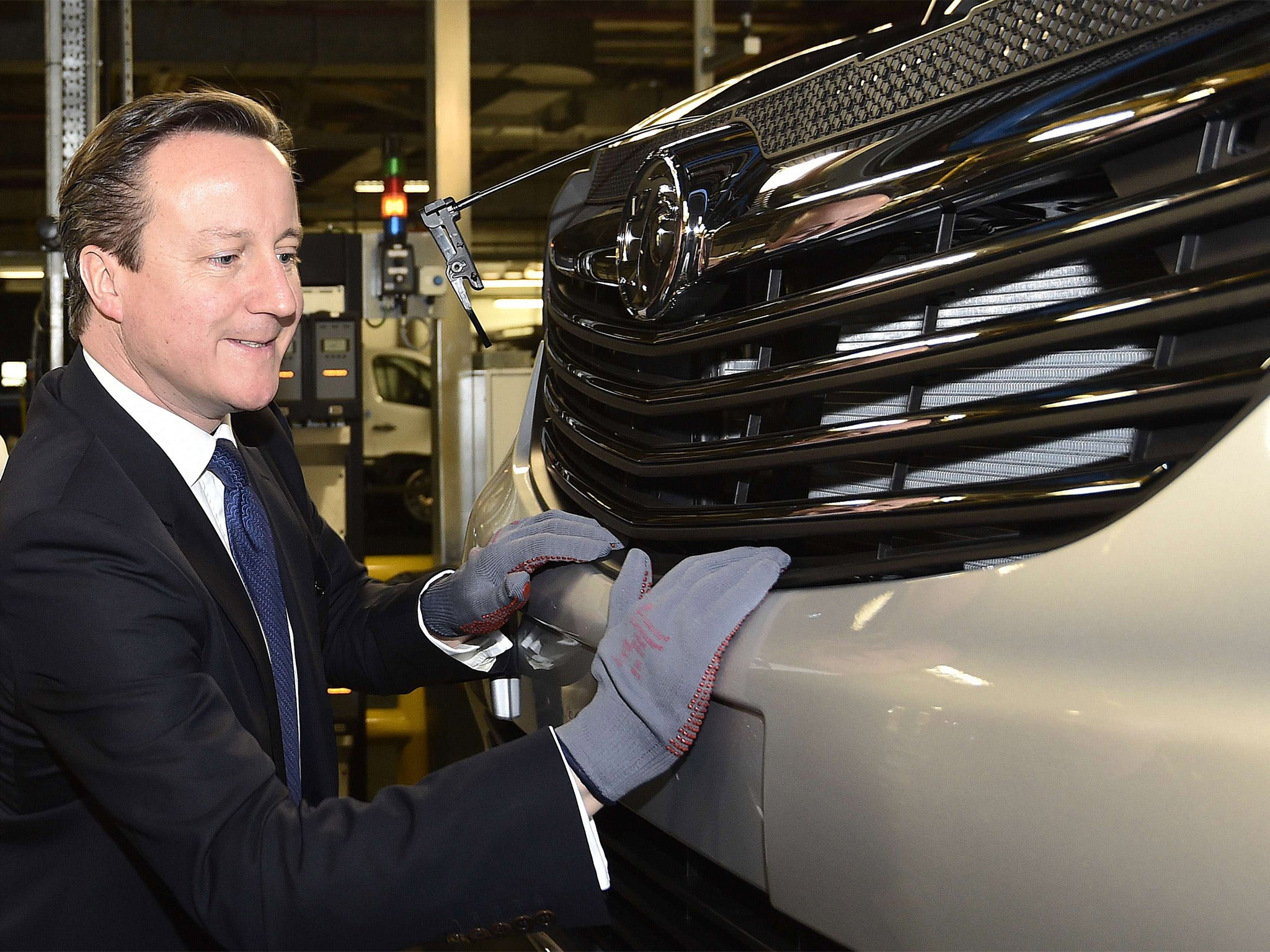 Prime Minister David Cameron, on a visit to Vauxhall’s production plant in Luton on Wednesday, will be embarrassed by the DA Notice Committee’s highly critical opinion of the attitude of No 10 staff towards information relating to national security (Getty)