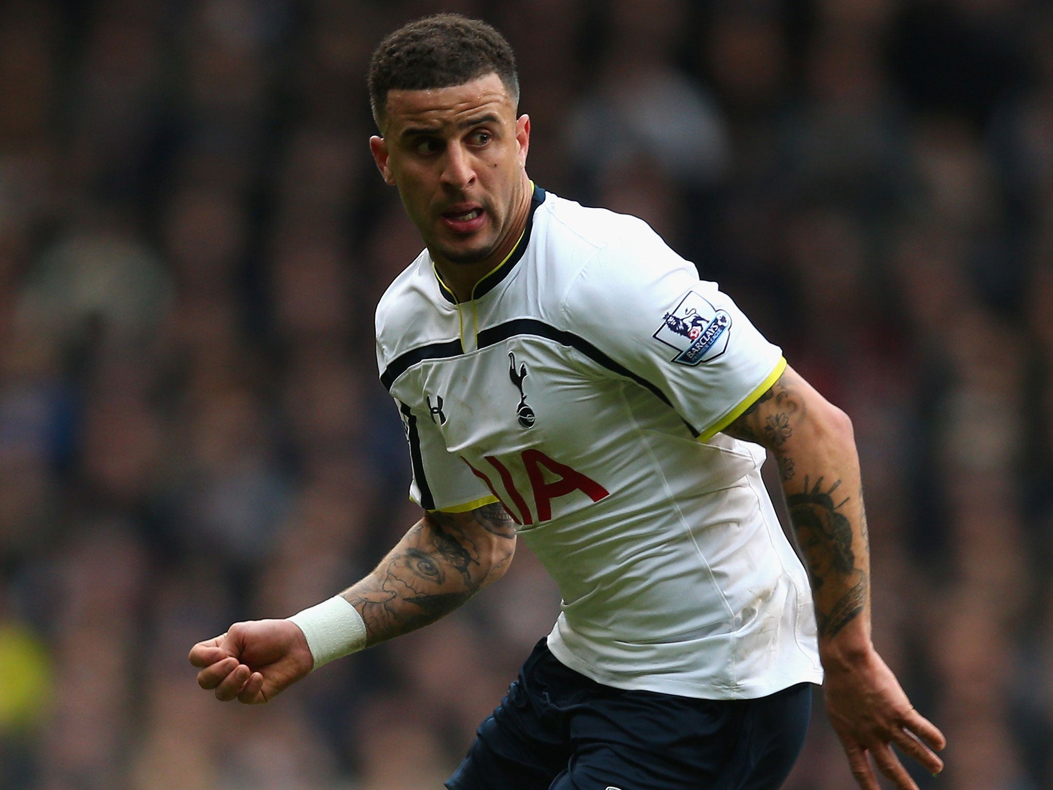 Tottenham defender Kyle Walker