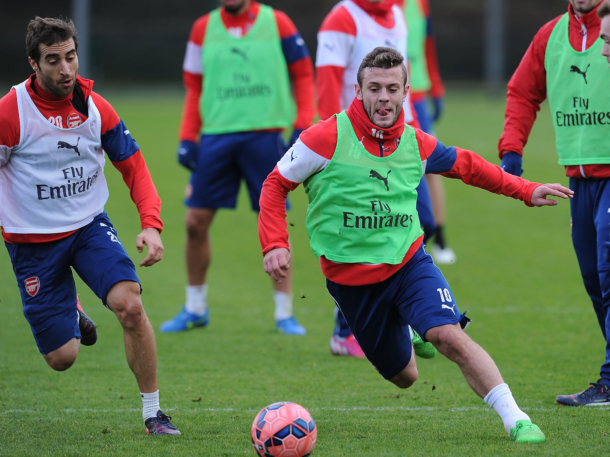 Wilshere has twice been pictured smoking