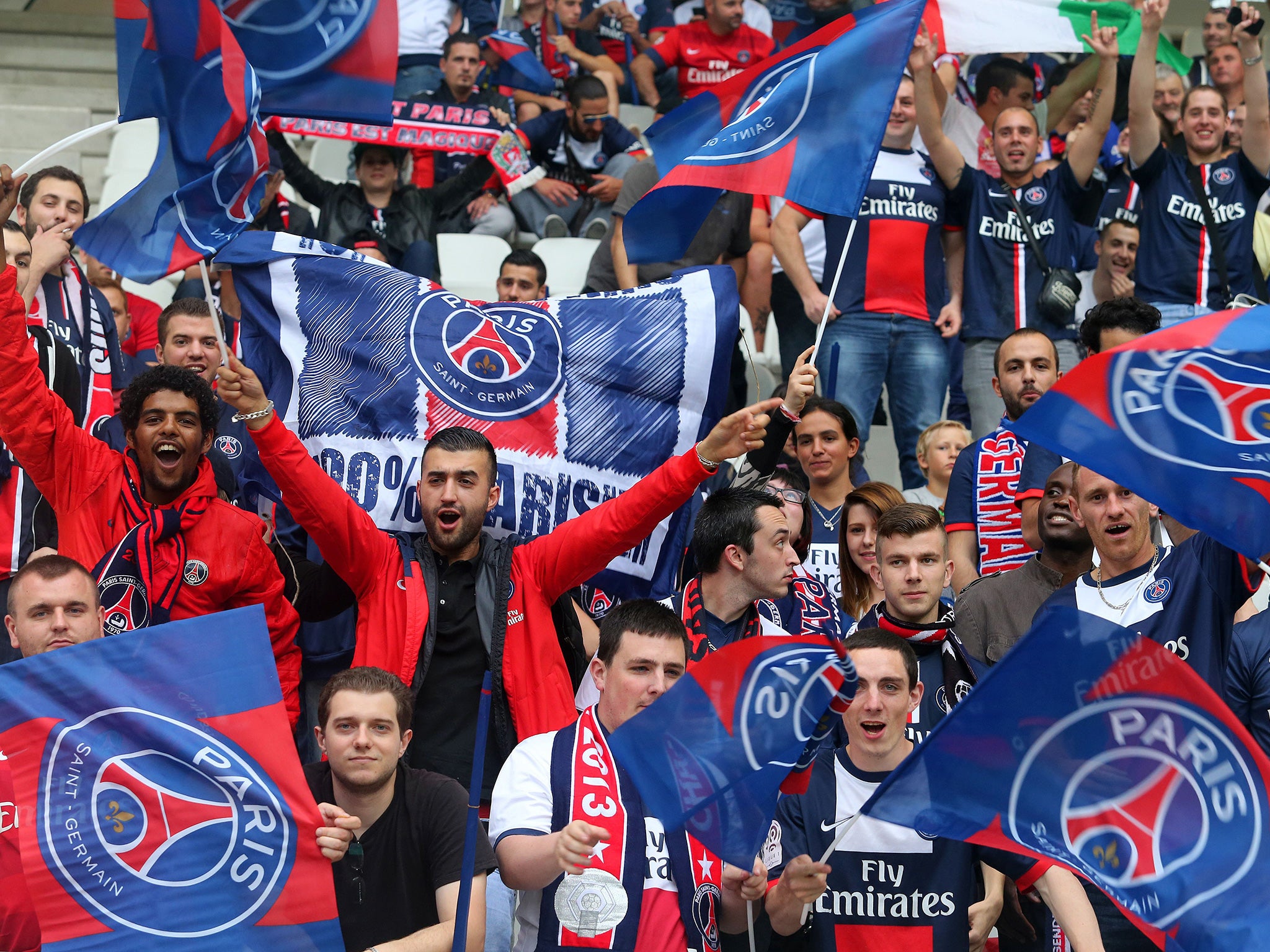 Racial tension once surrounded PSG home games at the Parc des Princes